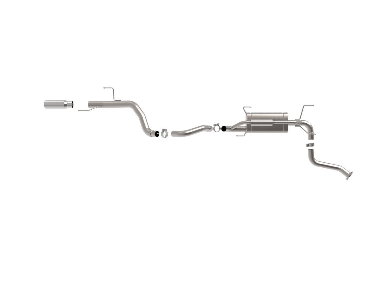 Vulcan Series 2-1/2 Inch Stainless Steel Cat-Back Exhaust w/Black Tip Toyota 4Runner 25-26 L4-2.4L (t) aFe Power