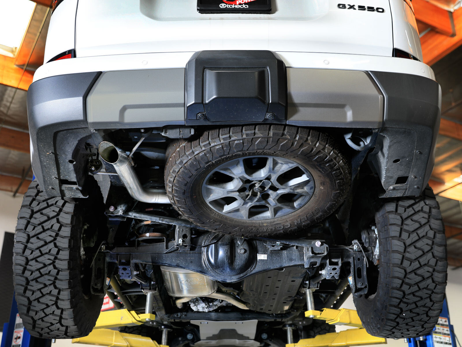 Vulcan Series 2-1/2 Inch to 3 Inch Stainless Steel Cat-Back Hi-Tuck Exhaust System Lexus GX550 24-26 V6-3.4L (tt) aFe Power