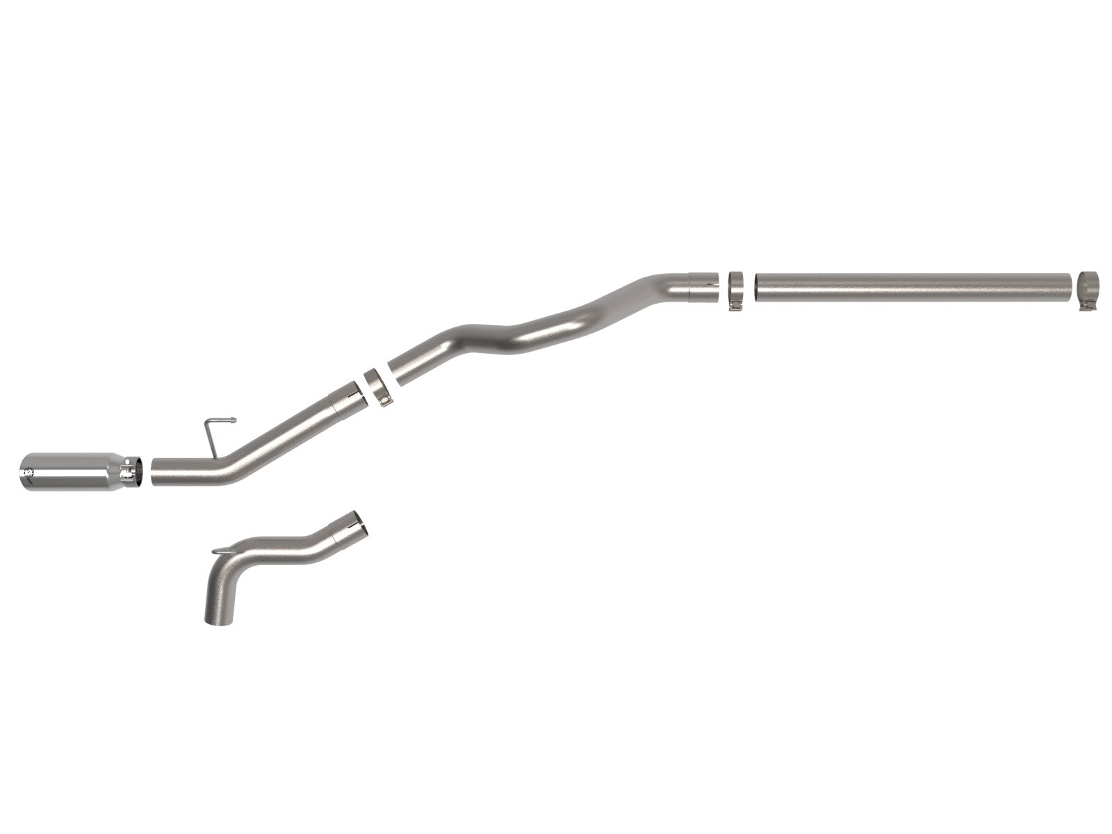 Vulcan Series 3 Inch 304 Stainless Steel Dpf-Back Exhaust System w/Polish Tip Mercedes-Benz Sprinter 2500/3500 10-26 L4/V6 (td) aFe Power
