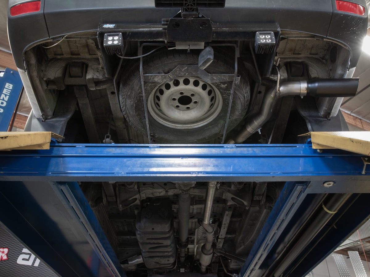 Vulcan Series 3 Inch 304 Stainless Steel Dpf-Back Exhaust System w/Polish Tip Mercedes-Benz Sprinter 2500/3500 10-26 L4/V6 td fit models with a 144 inch Wheelbase aFe Power