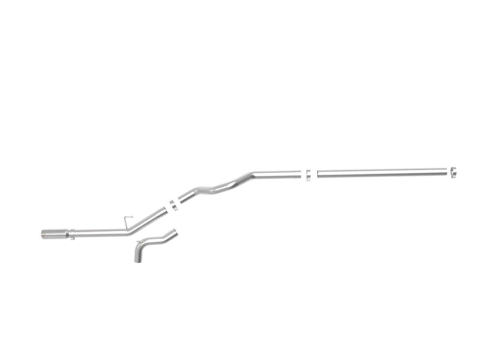 Vulcan Series 3 Inch 304 Stainless Steel Dpf-Back Exhaust System w/Polish Tip Mercedes-Benz Sprinter 2500/3500 10-26 L4/V6 (td) aFe Power