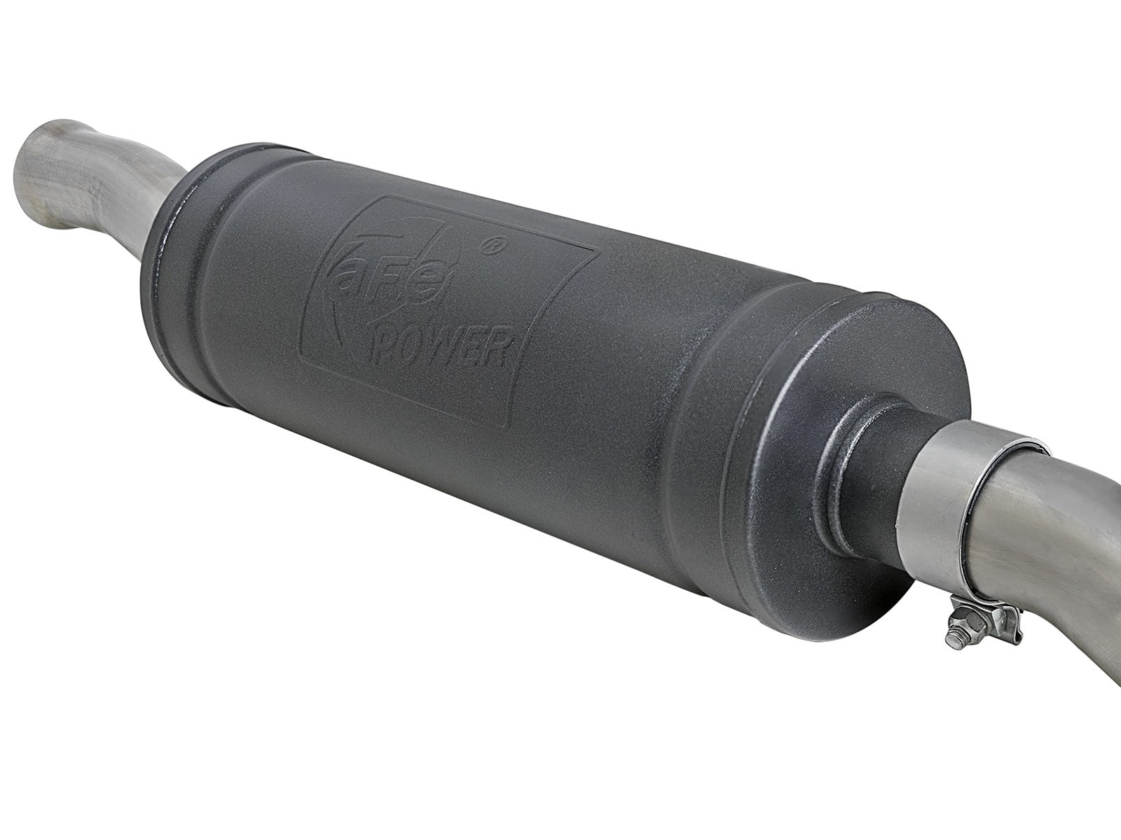Rebel Series 2-1/2 Inch 304 Stainless Steel Cat-Back Exhaust w/ Polished Tip Jeep Wrangler (Jl) 18-26 V6-3.6L Rear center aFe Power