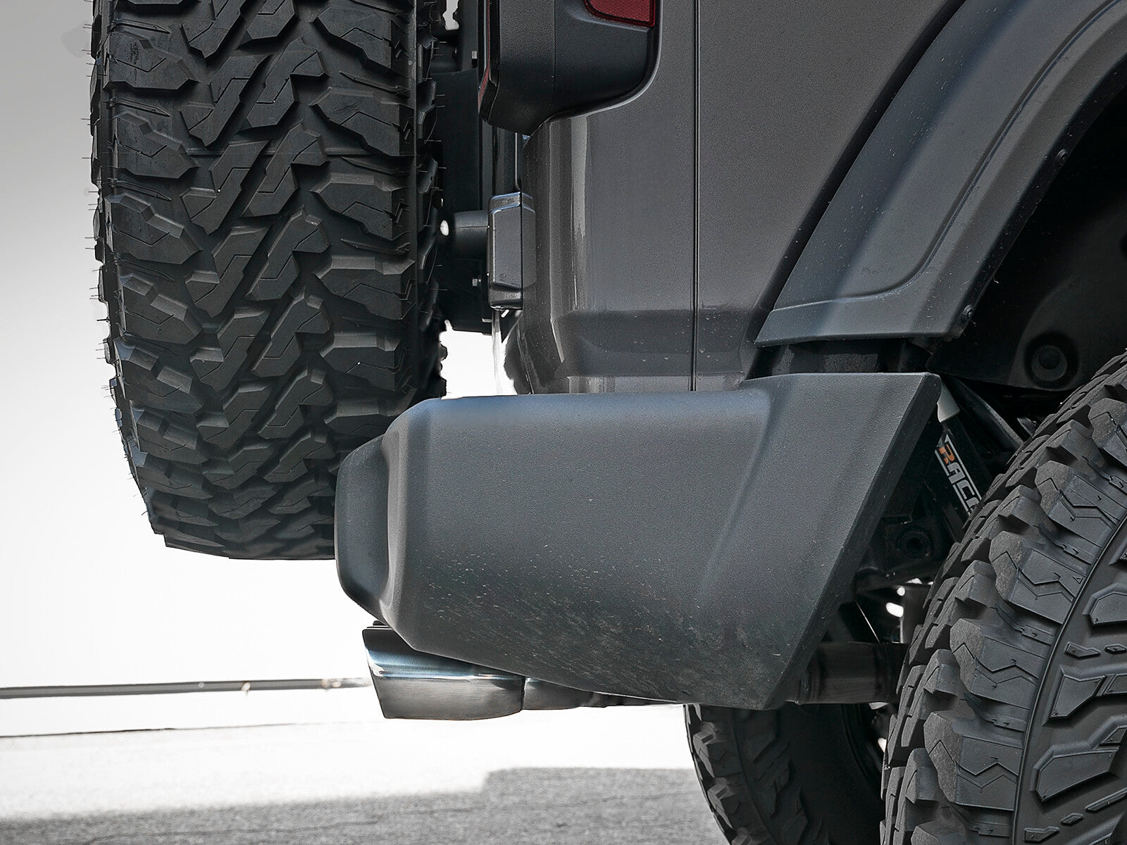 Rebel Series 2-1/2 Inch 304 Stainless Steel Cat-Back Exhaust w/ Polished Tip Jeep Wrangler (Jl) 18-26 V6-3.6L Rear center aFe Power