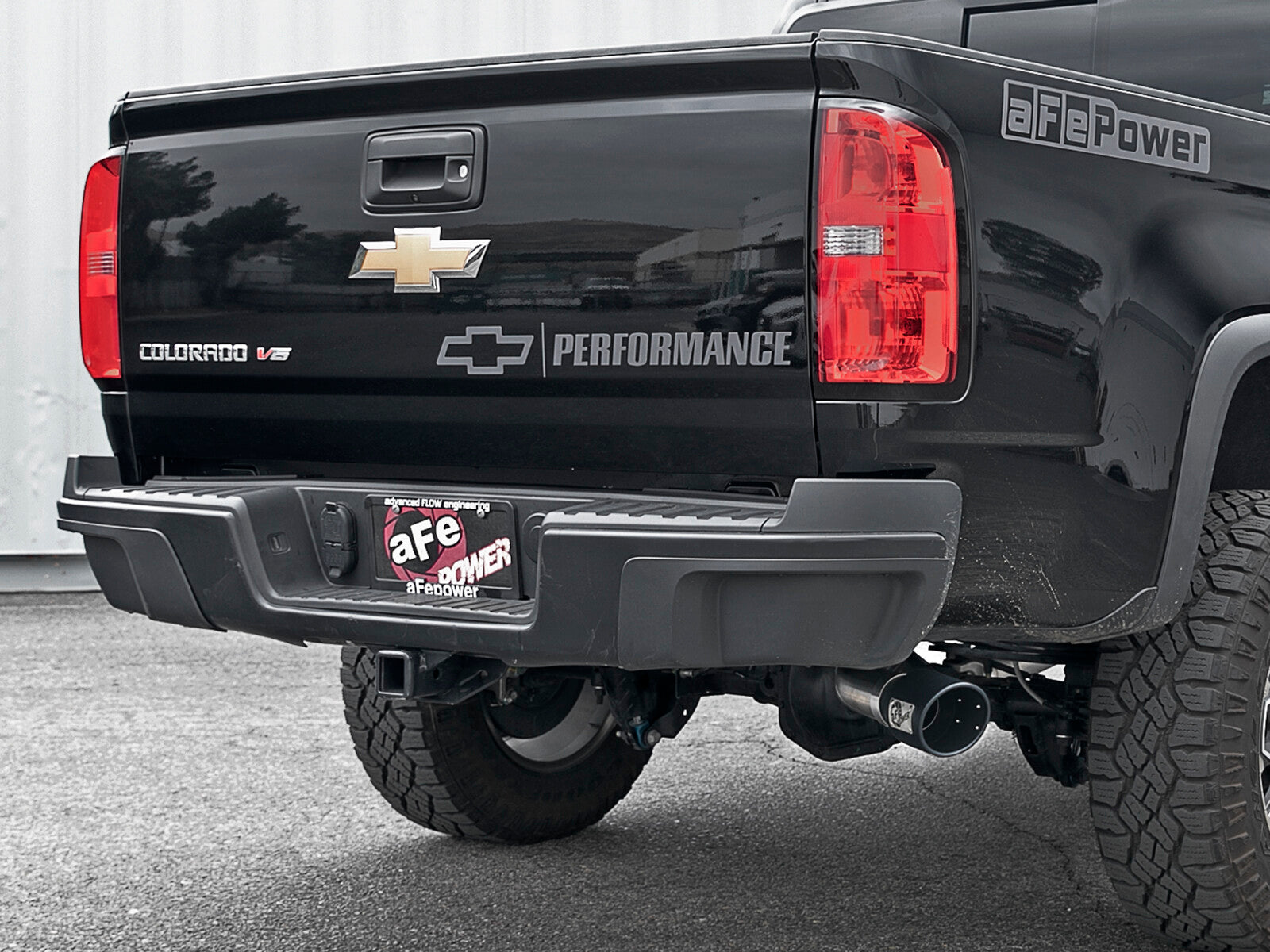 Mach Force-Xp 3 Inch 409 Stainless Steel Cat-Back Exhaust System w/ Tip GM Colorado/Canyon 15-22 L4-2.5L/15-16 V6-3.6L aFe Power