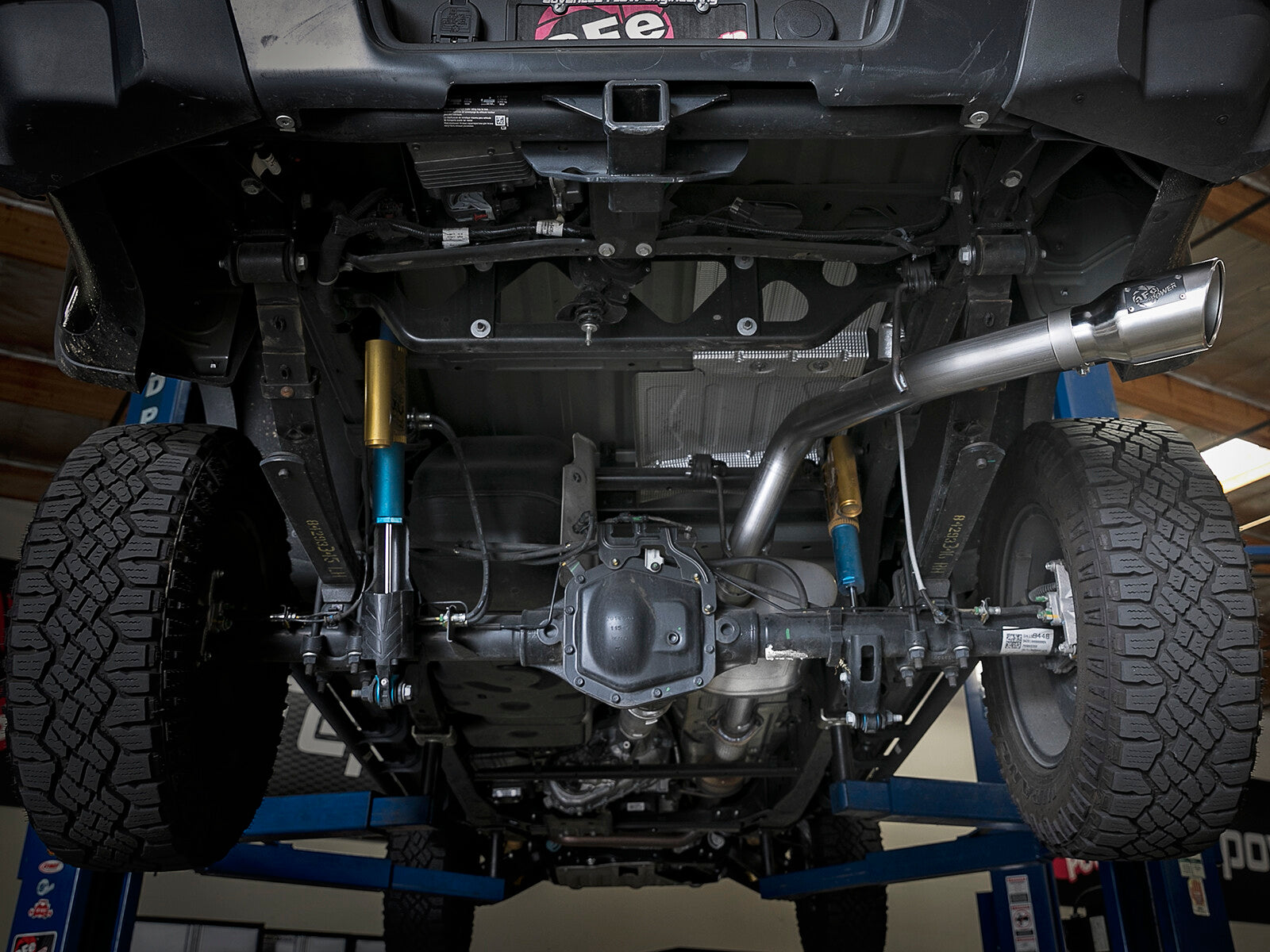 Mach Force-Xp 3 Inch 409 Stainless Steel Cat-Back Exhaust System w/ Tip GM Colorado/Canyon 15-22 L4-2.5L/15-16 V6-3.6L aFe Power