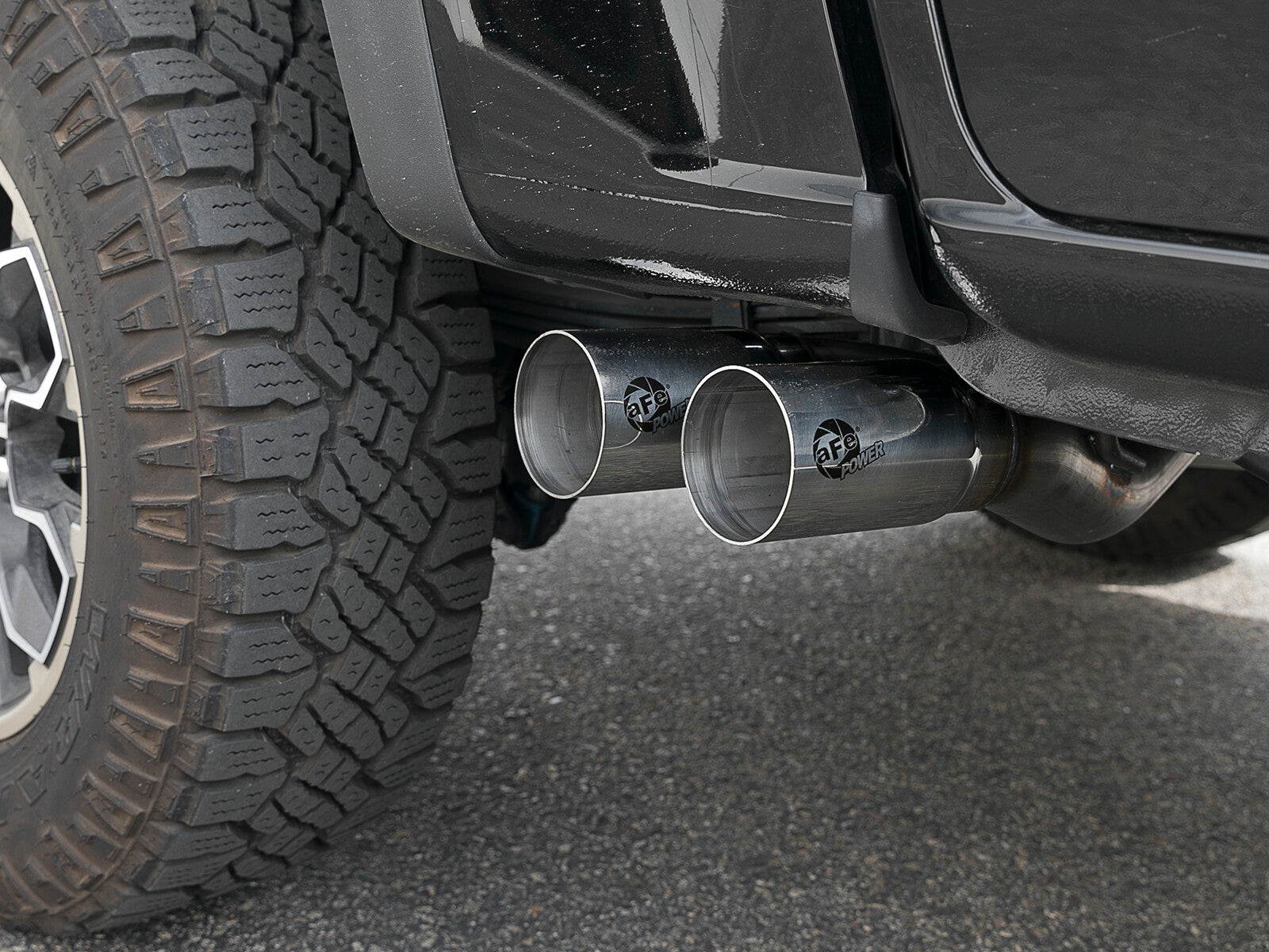 Rebel Series 3 Inch 409 Stainless Steel Cat-Back Exhaust System w/ Tip GM Colorado/Canyon 15-22 L4-2.5L/15-16 V6-3.6L aFe Power