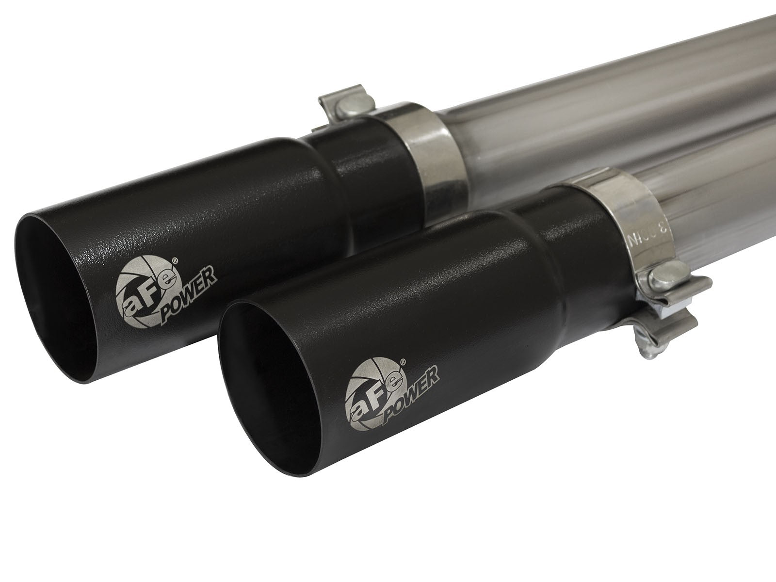Rebel Series 3 Inch to 2-1/2 Inch 409 Stainless Steel Cat-Back Exhaust w/ Polish Tip Silverado/Sierra 1500 09-18 Crew Cab & Ext Cab V6-4.3/V8-4.8/5.3L aFe Power