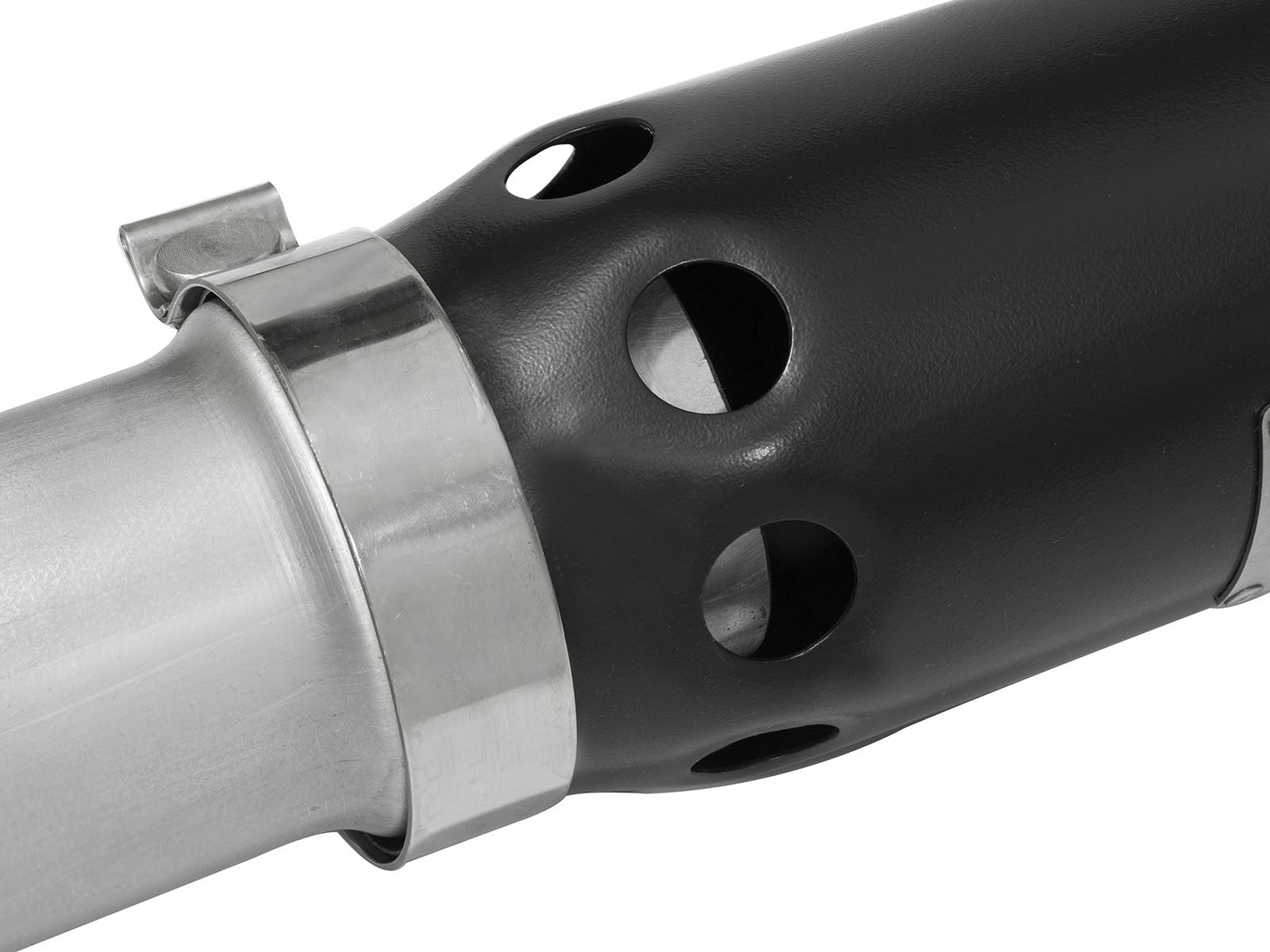 Large Bore-HD 3-1/2 Inch 409 Stainless Steel Dpf-Back Exhaust System w/ Tip GM Colorado/Canyon 16-22 L4-2.8L (td) Lwn aFe Power
