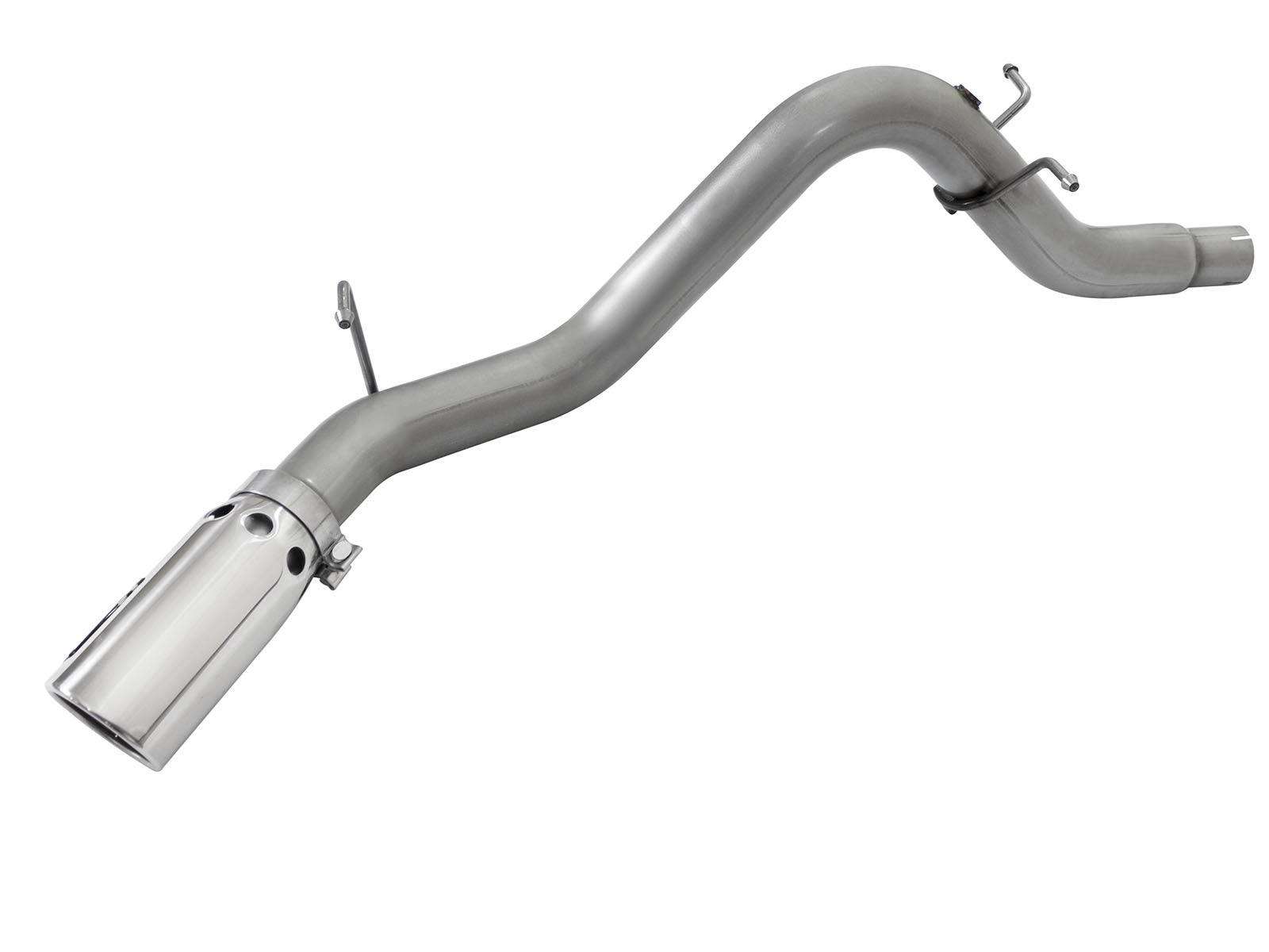 Large Bore-HD 3-1/2 Inch 409 Stainless Steel Dpf-Back Exhaust System w/ Tip GM Colorado/Canyon 16-22 L4-2.8L (td) Lwn aFe Power