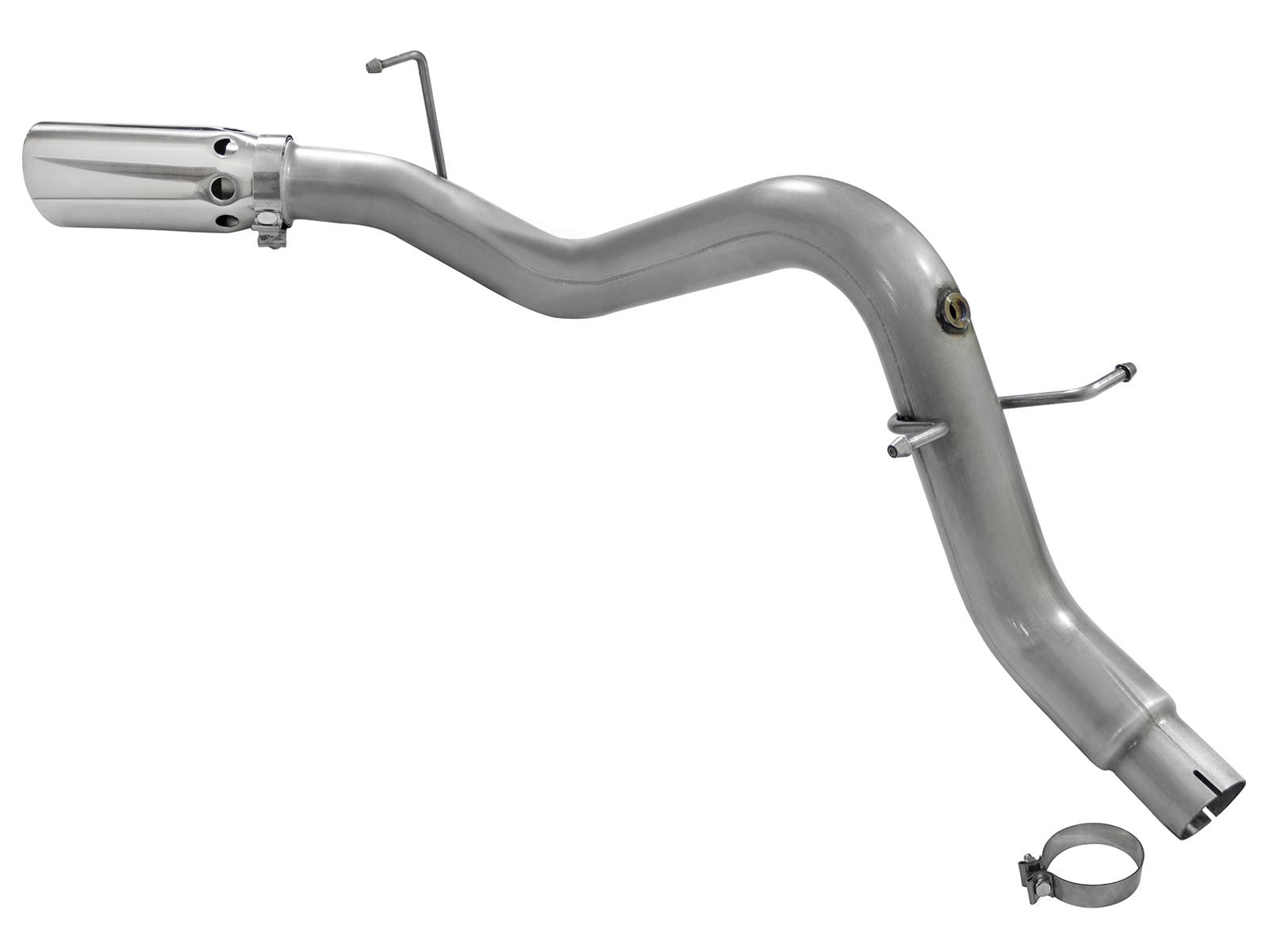 Large Bore-HD 3-1/2 Inch 409 Stainless Steel Dpf-Back Exhaust System w/ Tip GM Colorado/Canyon 16-22 L4-2.8L (td) Lwn aFe Power