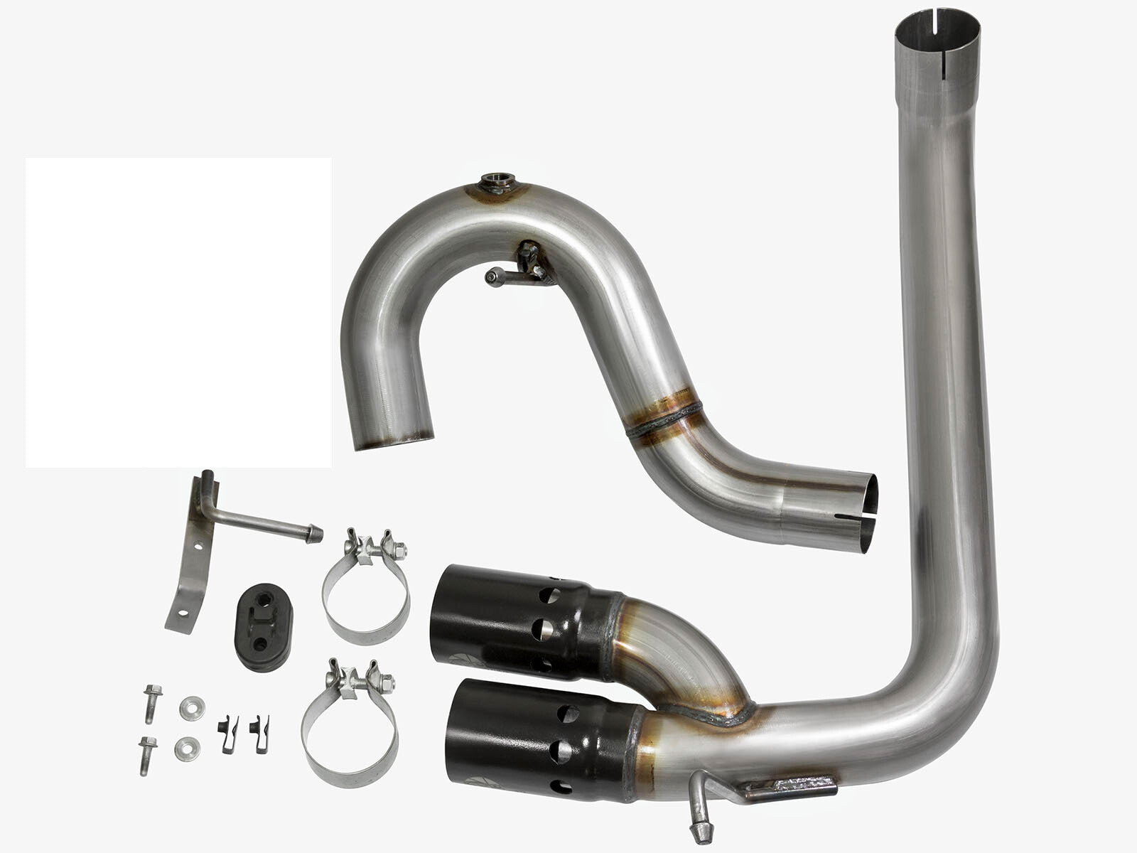 Rebel Series 3 Inch 409 Stainless Steel Dpf-Back Exhaust System w/ Tip GM Colorado/Canyon 16-22 L4-2.8L (td) Lwn aFe Power