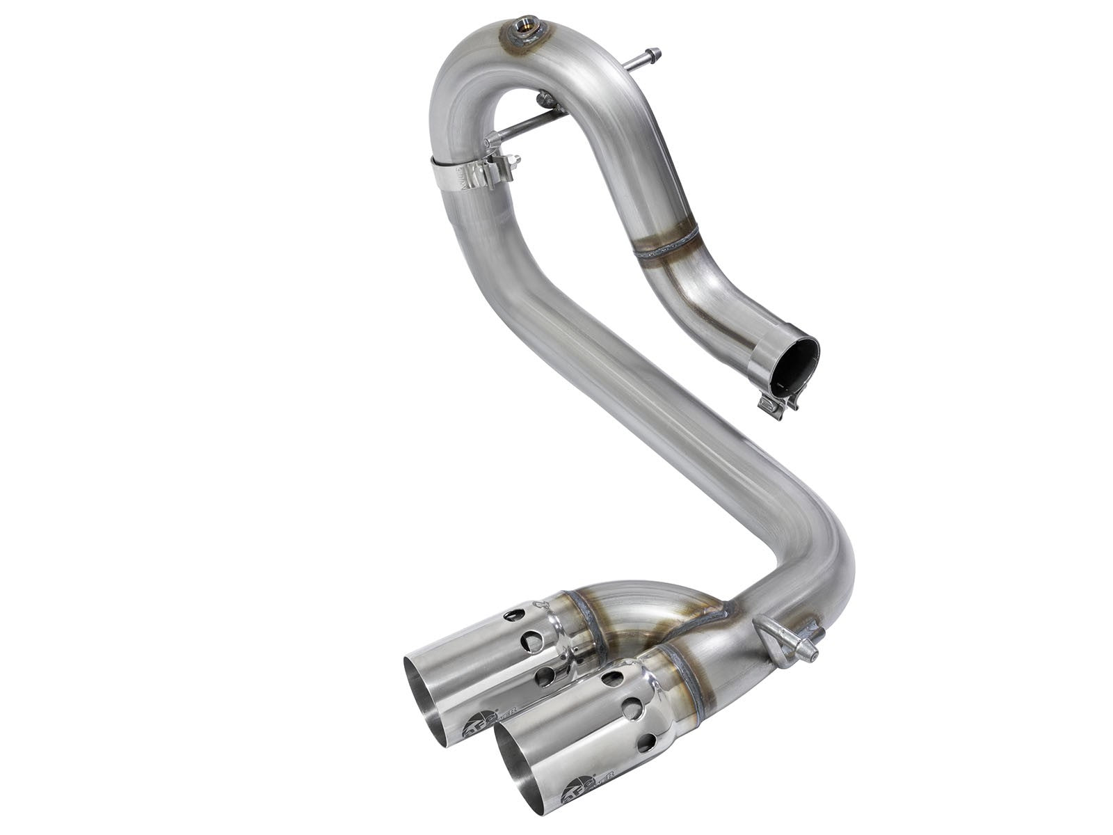 Rebel Series 3 Inch 409 Stainless Steel Dpf-Back Exhaust System w/ Tip GM Colorado/Canyon 16-22 L4-2.8L (td) Lwn aFe Power