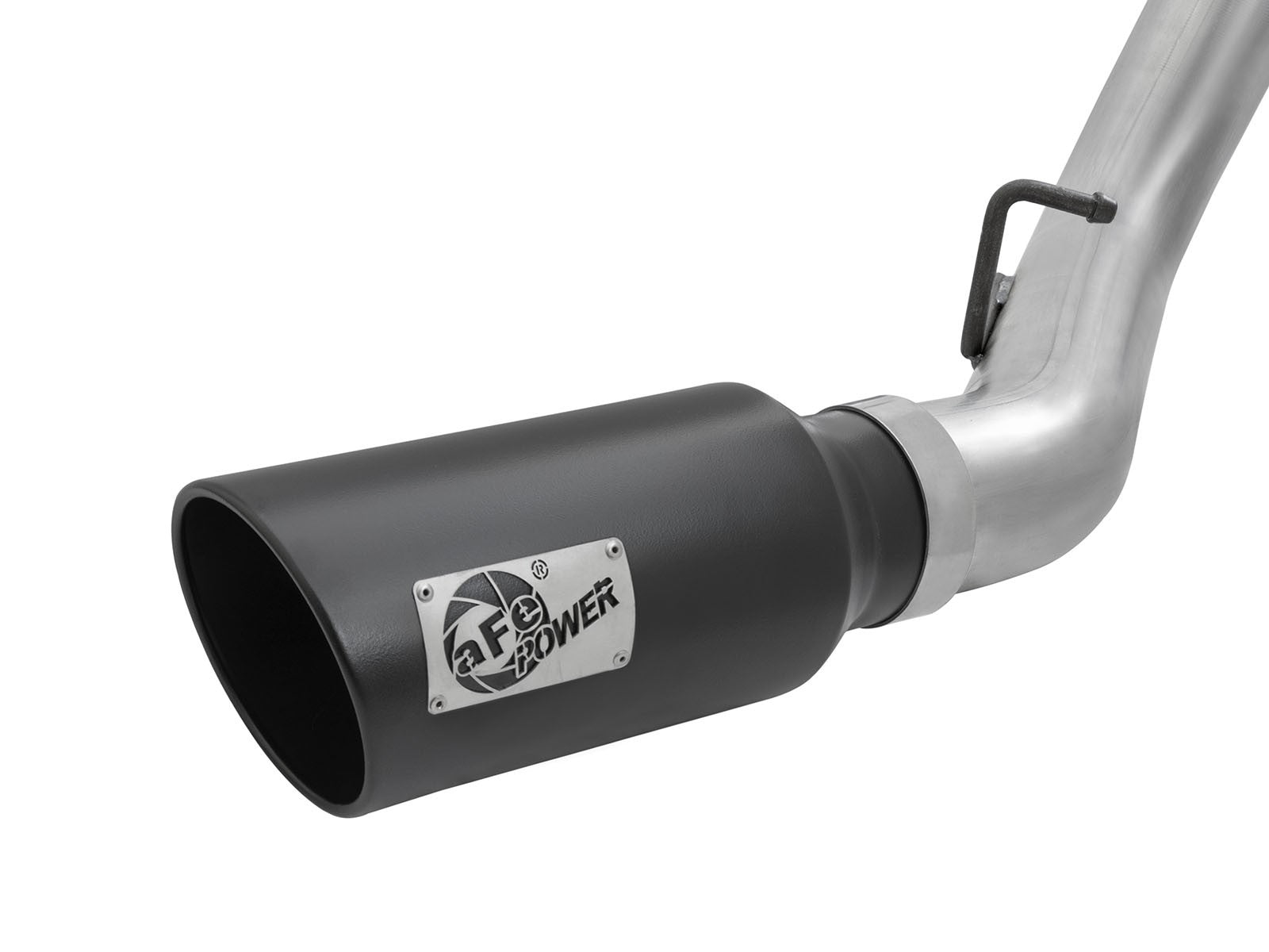 Large Bore-HD 4 Inch 409 Stainless Steel Dpf-Back Exhaust System w/ Tip GM Diesel Trucks 2016 V8-6.6L (td) Lml aFe Power