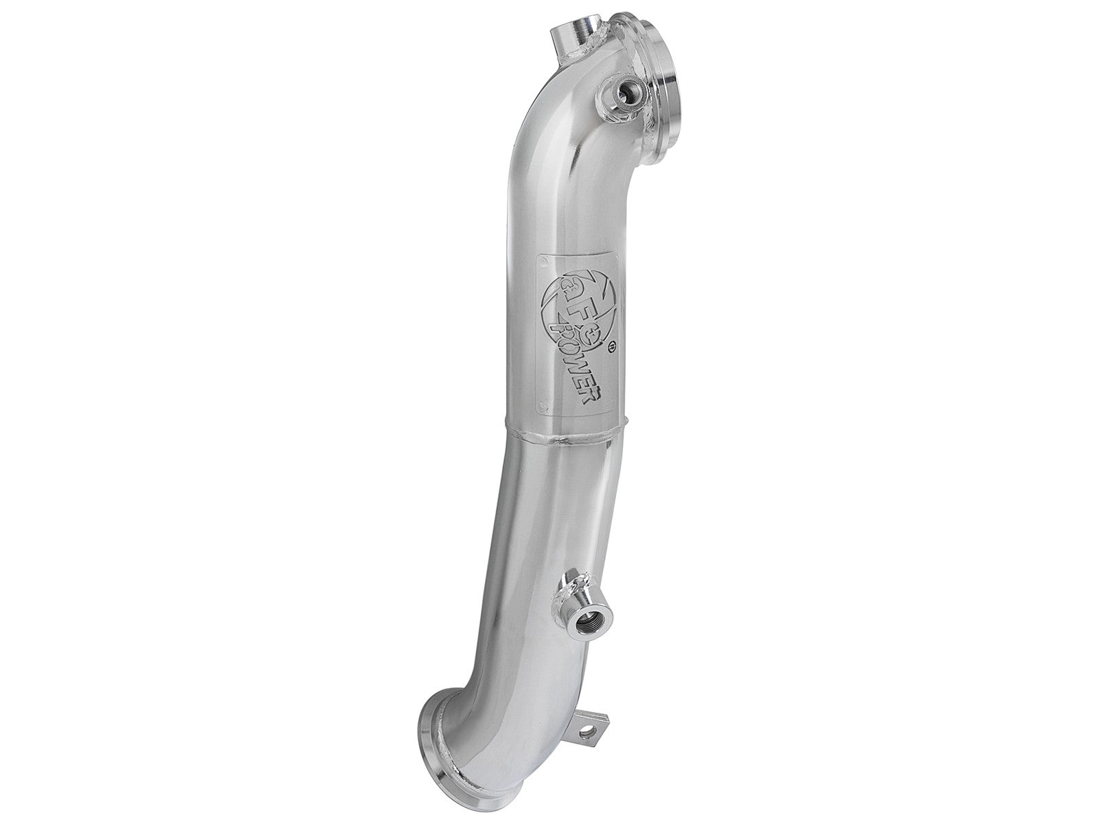 Mach Force-Xp 3 Inch 409 Stainless Steel Downpipe GM Diesel Trucks 11-15 V8-6.6L (td) Lml aFe Power