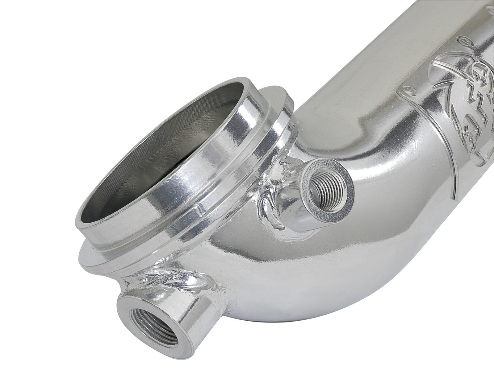 Mach Force-Xp 3 Inch 409 Stainless Steel Downpipe GM Diesel Trucks 11-15 V8-6.6L (td) Lml aFe Power
