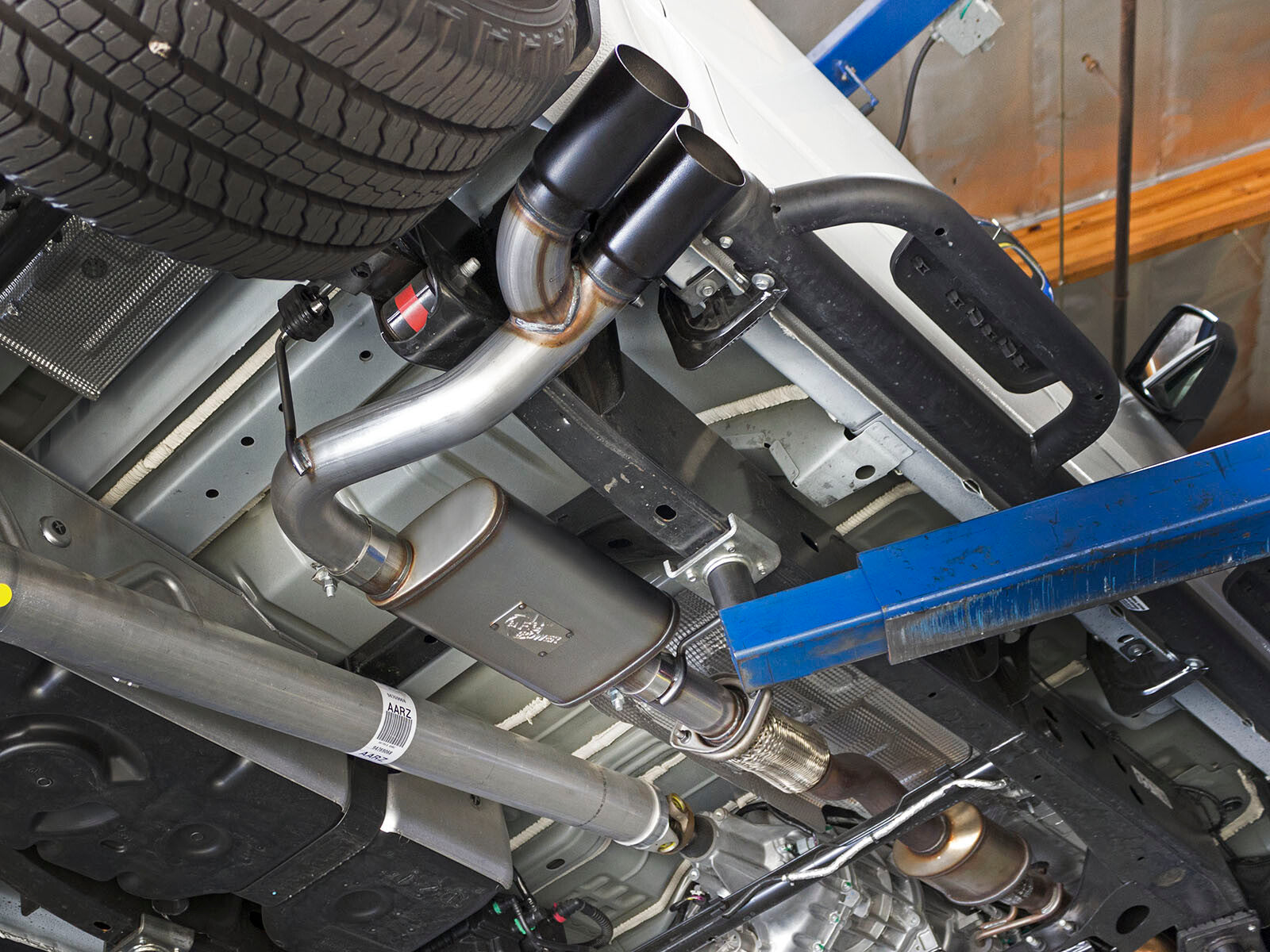Mach Force-Xp 3 Inch 409 Stainless Steel Cat-Back Exhaust System w/ Tip GM Colorado/Canyon 17-22 V6-3.6L Straight Cut aFe Power