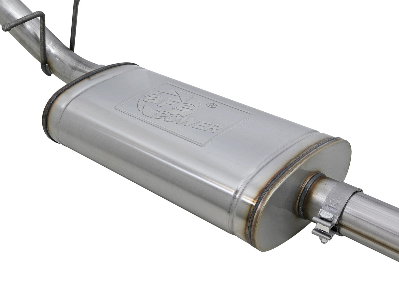 Mach Force-Xp 3 Inch 409 Stainless Steel Cat-Back Exhaust System w/ Tip GM Colorado/Canyon 17-22 V6-3.6L Slant Cut aFe Power