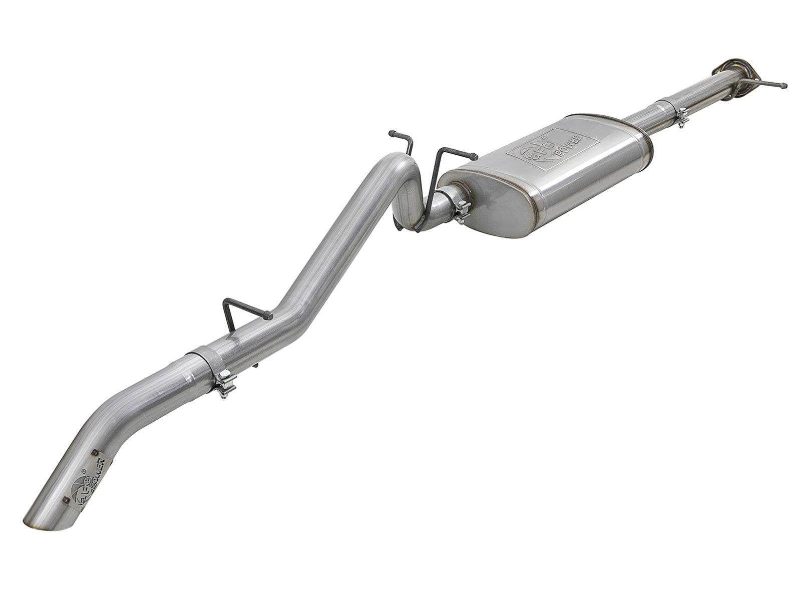 Mach Force-Xp 3 Inch 409 Stainless Steel Cat-Back Hi-Tuck Exhaust System GM Colorado/Canyon 15-22 L4-2.5L/V6-3.6L aFe Power