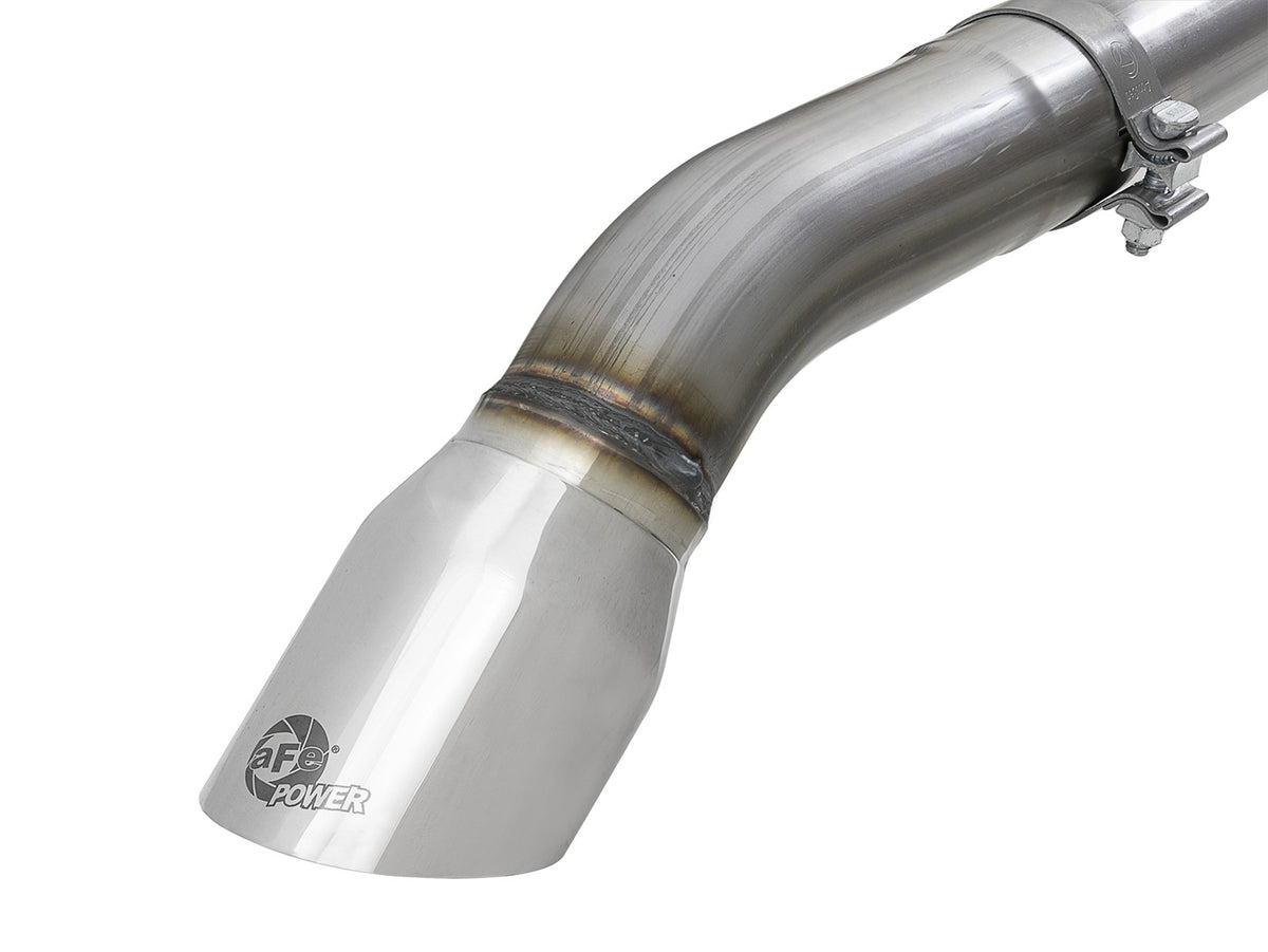 Mach Force-Xp 3 Inch 409 Stainless Cat-Back Hi-Tuck Exhaust System w/ Polished Tip GM Colorado/Canyon 15-22 L4-2.5L/V6-3.6L aFe Power