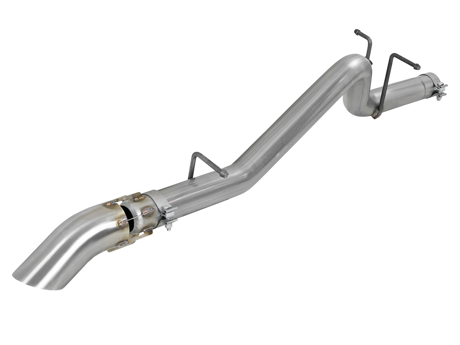 Mach Force-Xp 3 Inch 409 SS Cat-Back Hi-Tuck Exhaust System w/ Tip GM Colorado/Canyon 16-22 L4-2.8L (td) Lwn aFe Power
