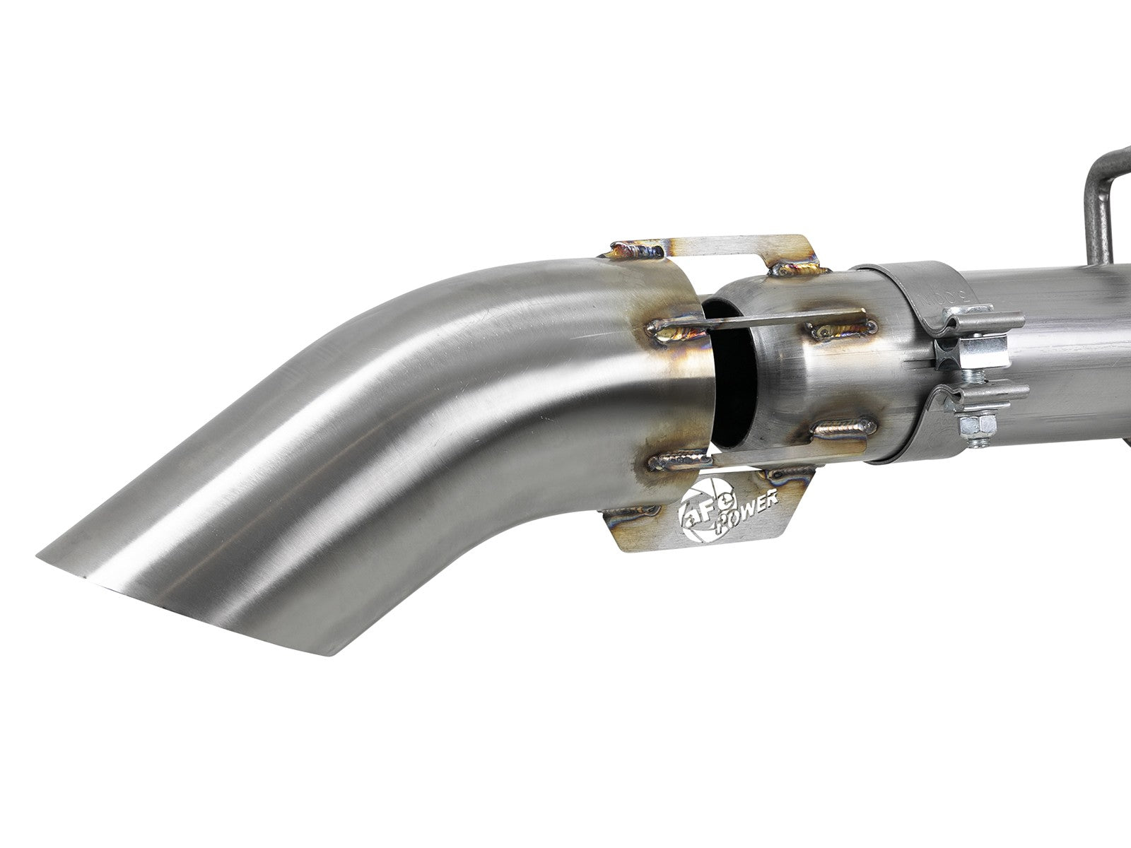 Mach Force-Xp 3 Inch 409 SS Cat-Back Hi-Tuck Exhaust System w/ Tip GM Colorado/Canyon 16-22 L4-2.8L (td) Lwn aFe Power