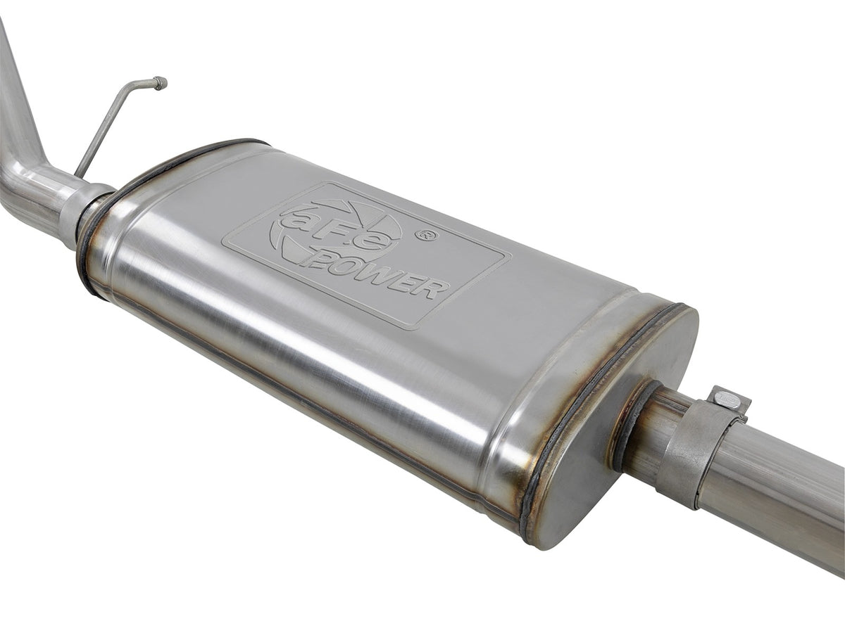 Apollo GT Series 3 Inch 409 Stainless Steel Cat-Back Exhaust System w/ Black Tip GM Silverado/Sierra 1500 19-26 V6-4.3L/V8-5.3L aFe Power