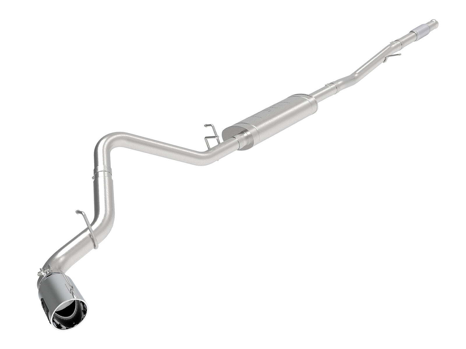 Apollo GT Series 3 Inch 409 Stainless Steel Cat-Back Exhaust System w/ Tip GM Silverado/Sierra 1500 19-26 V6-4.3L/V8-5.3L aFe Power
