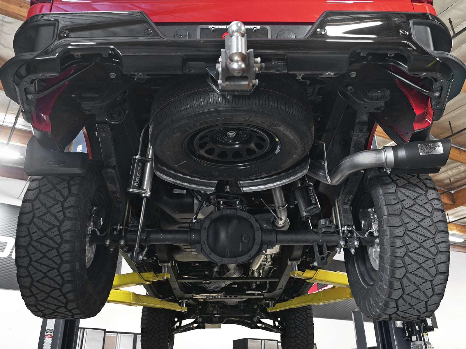 Apollo GT Series 3 Inch 409 Stainless Steel Cat-Back Exhaust System w/ Tip GM Silverado/Sierra 1500 19-26 L4-2.7L (t) aFe Power