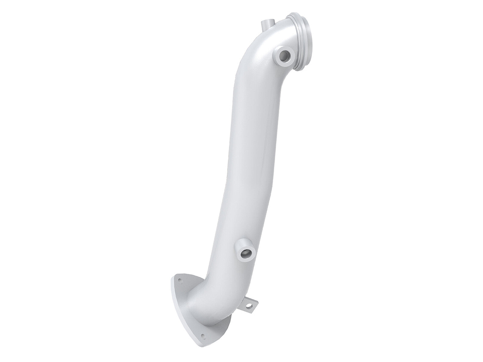 Mach Force-Xp 3 Inch 409 Stainless Steel Downpipe GM Diesel Trucks 15-16 V8-6.6L (td) Lml aFe Power
