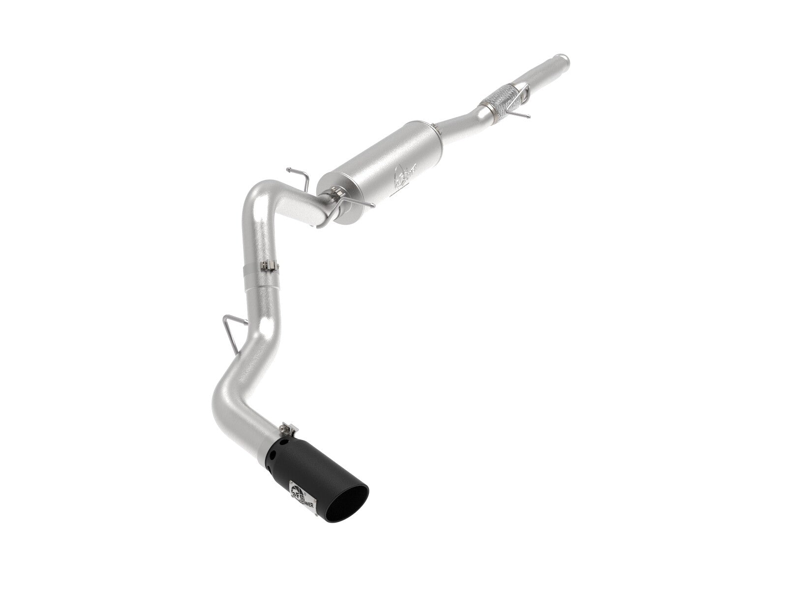Apollo GT Series 4 Inch 409 Stainless Steel Cat-Back Exhaust System w/ Tip GM Silverado/Sierra 1500 14-18 V8-6.2L aFe Power