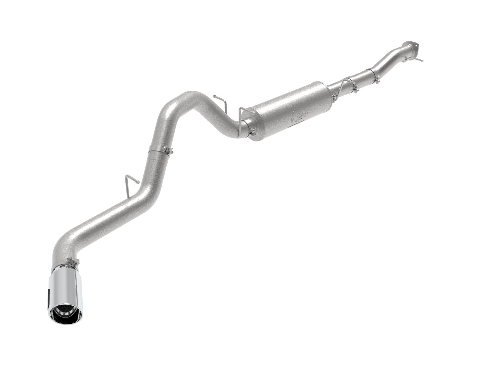 Apollo GT Series 4 Inch 409 Stainless Steel Cat-Back Exhaust System w/ Tip GM 2500/3500HD 20-26 V8-6.6L L8T 149.4-159 Inch Wheelbase aFe Power