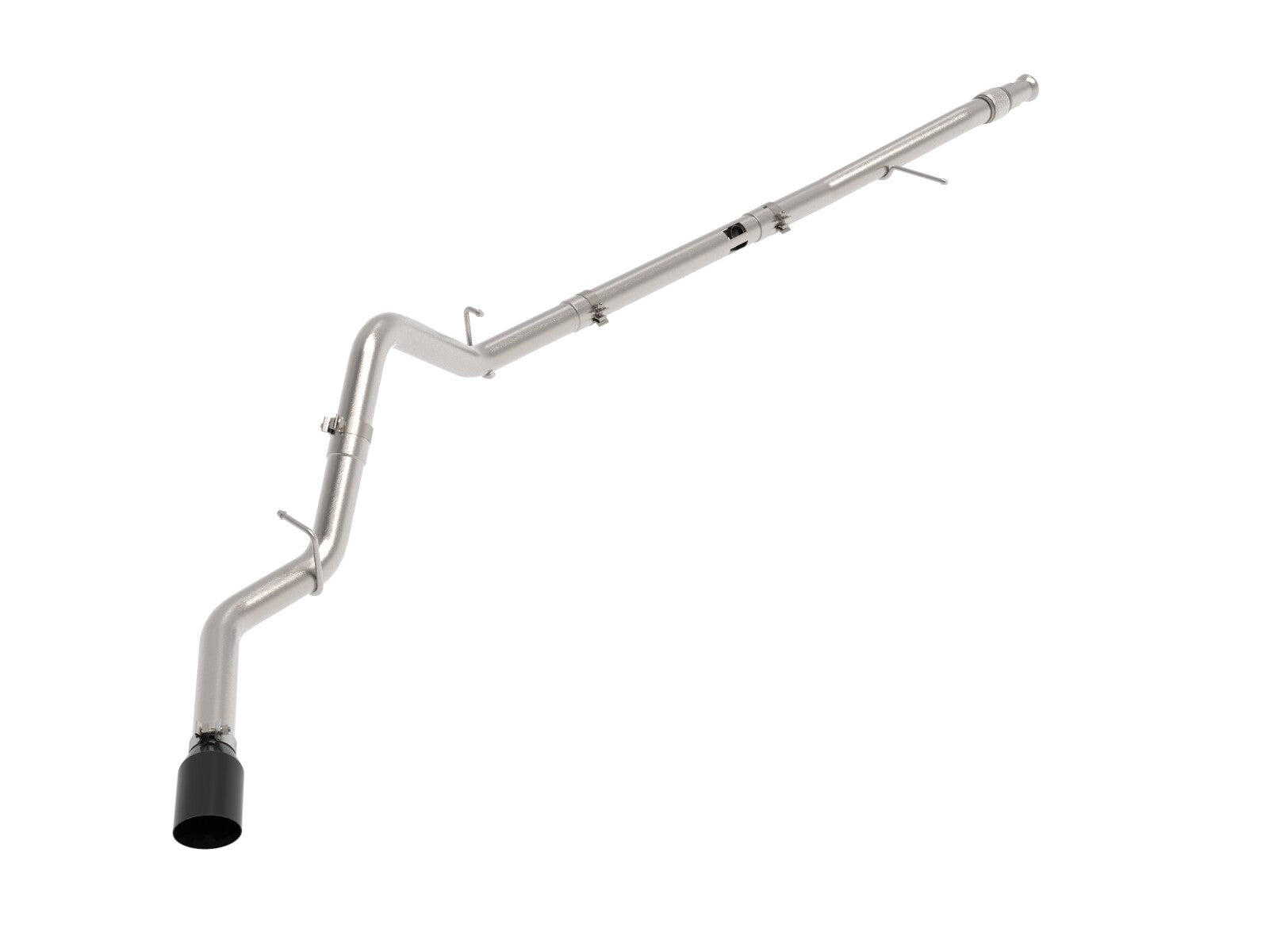 Large Bore-HD 3 Inch 409 Stainless Steel Dpf-Back Exhaust System w/ Tip GM Trucks 20-22 L6-3.0L (td) LM2 aFe Power