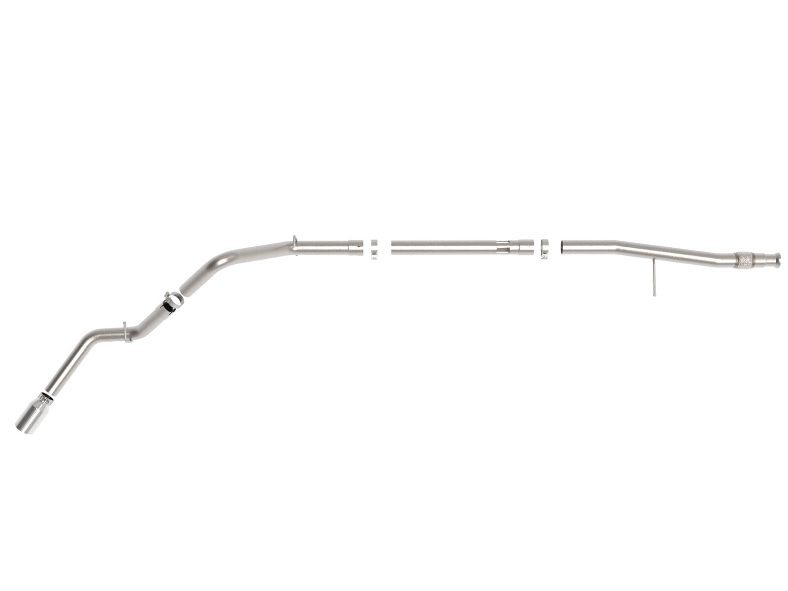 Large Bore-HD 3 Inch 409 Stainless Steel Dpf-Back Exhaust System w/ Tip GM Trucks 20-22 L6-3.0L (td) LM2 aFe Power