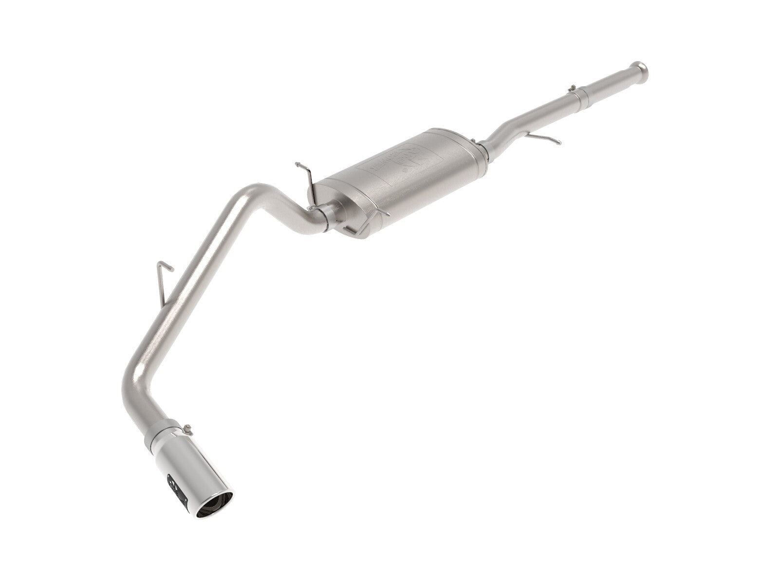 Apollo GT Series 3 Inch 409 Stainless Steel Cat-Back Exhaust System w/ Tip GM Trucks 09-18 V6-4.3L/V8-4.8/5.3L aFe Power