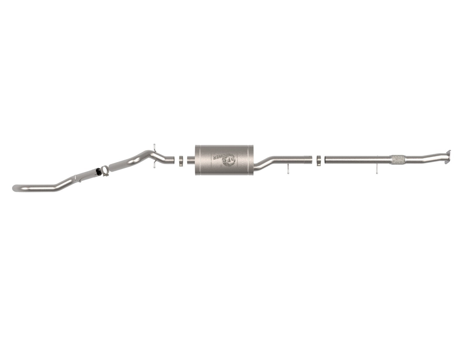 Apollo GT Series 3 Inch 409 Stainless Steel Cat-Back Hi-Tuck Exhaust System GM Colorado/Canyon 23-26 L4-2.7L (t) aFe Power