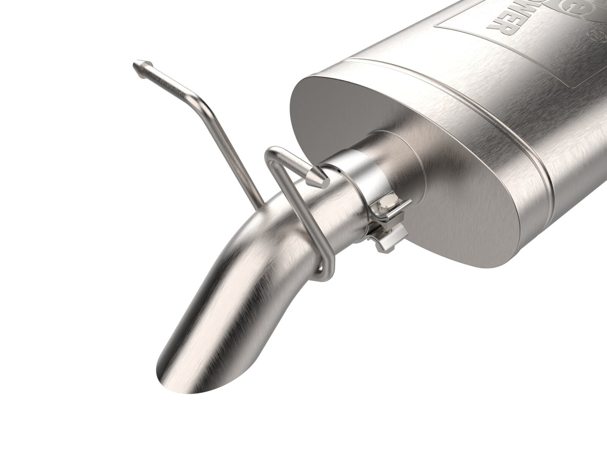Rock Basher 3 Inch 409 Stainless Steel Cat-Back Hi-Tuck Exhaust System GM Canyon/Colorado 23-26 L4-2.7L (t) aFe Power
