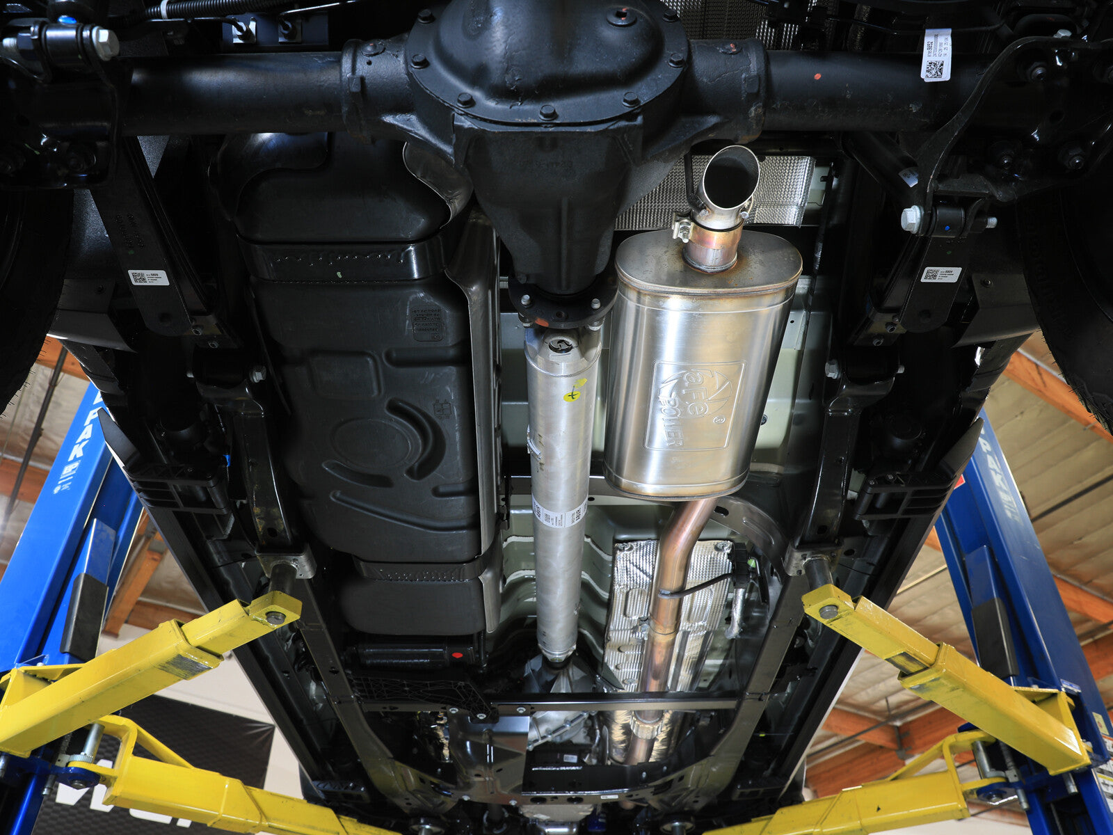 Rock Basher 3 Inch 409 Stainless Steel Cat-Back Hi-Tuck Exhaust System GM Canyon/Colorado 23-26 L4-2.7L (t) aFe Power