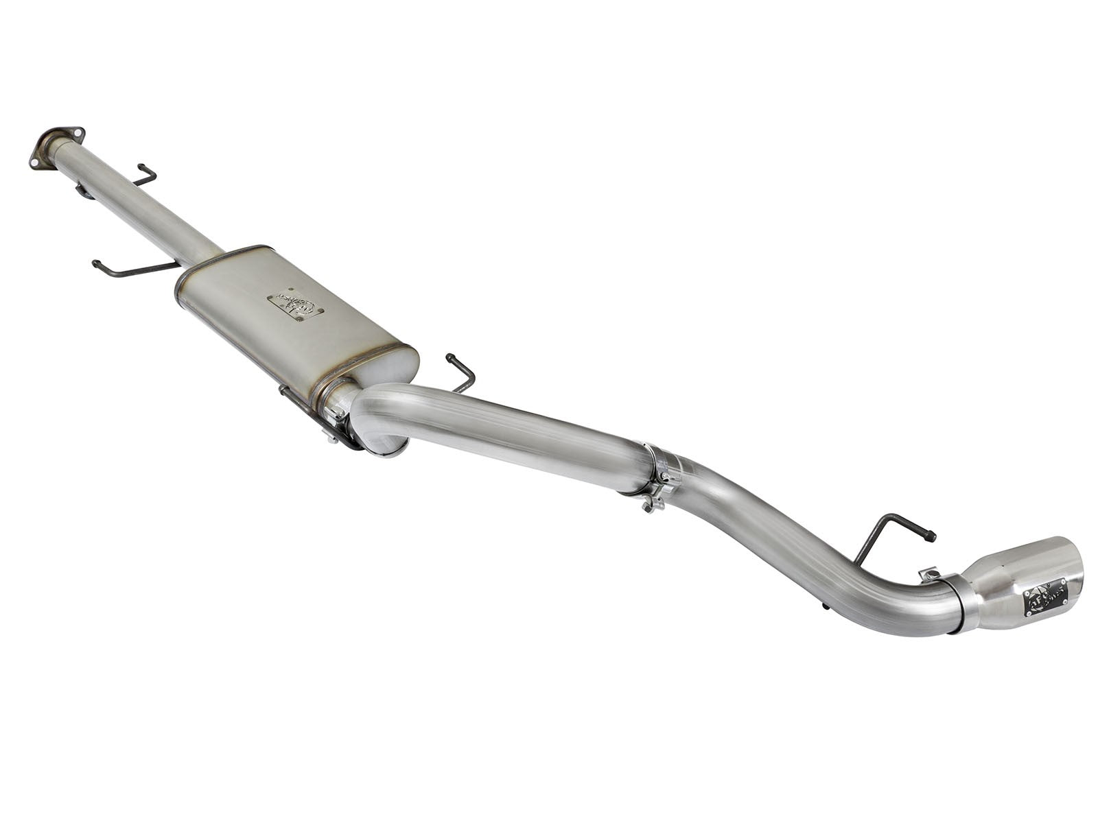 Mach Force-Xp 3 Inch 409 Stainless Steel Cat-Back Exhaust System w/Polished Tip Toyota Fj Cruiser 07-18 V6-4.0L aFe Power