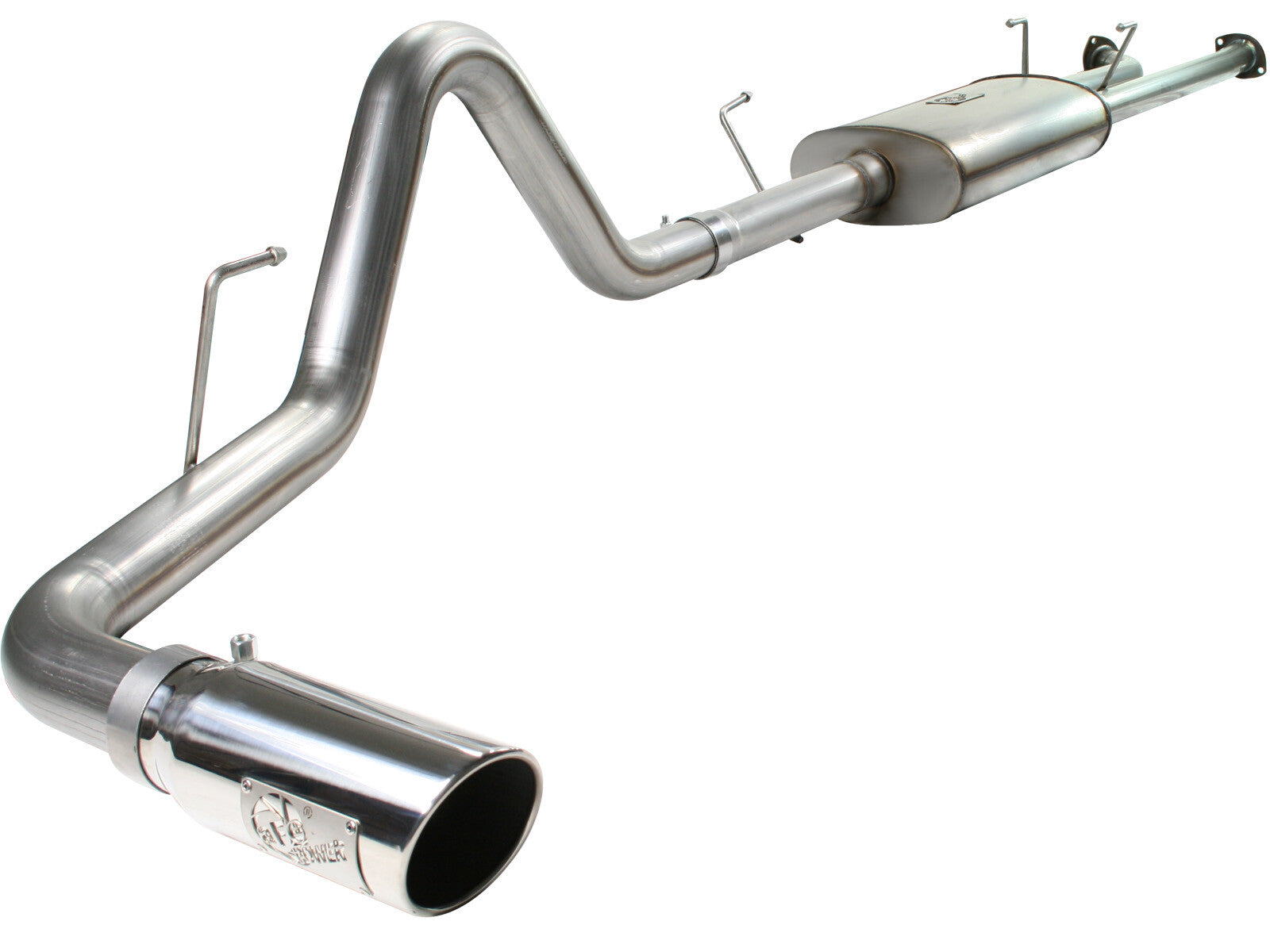 Mach Force-Xp 3 Inch 409 Stainless Steel Cat-Back Exhaust System w/ Tip Toyota Tundra 07-09 V8-5.7L aFe Power