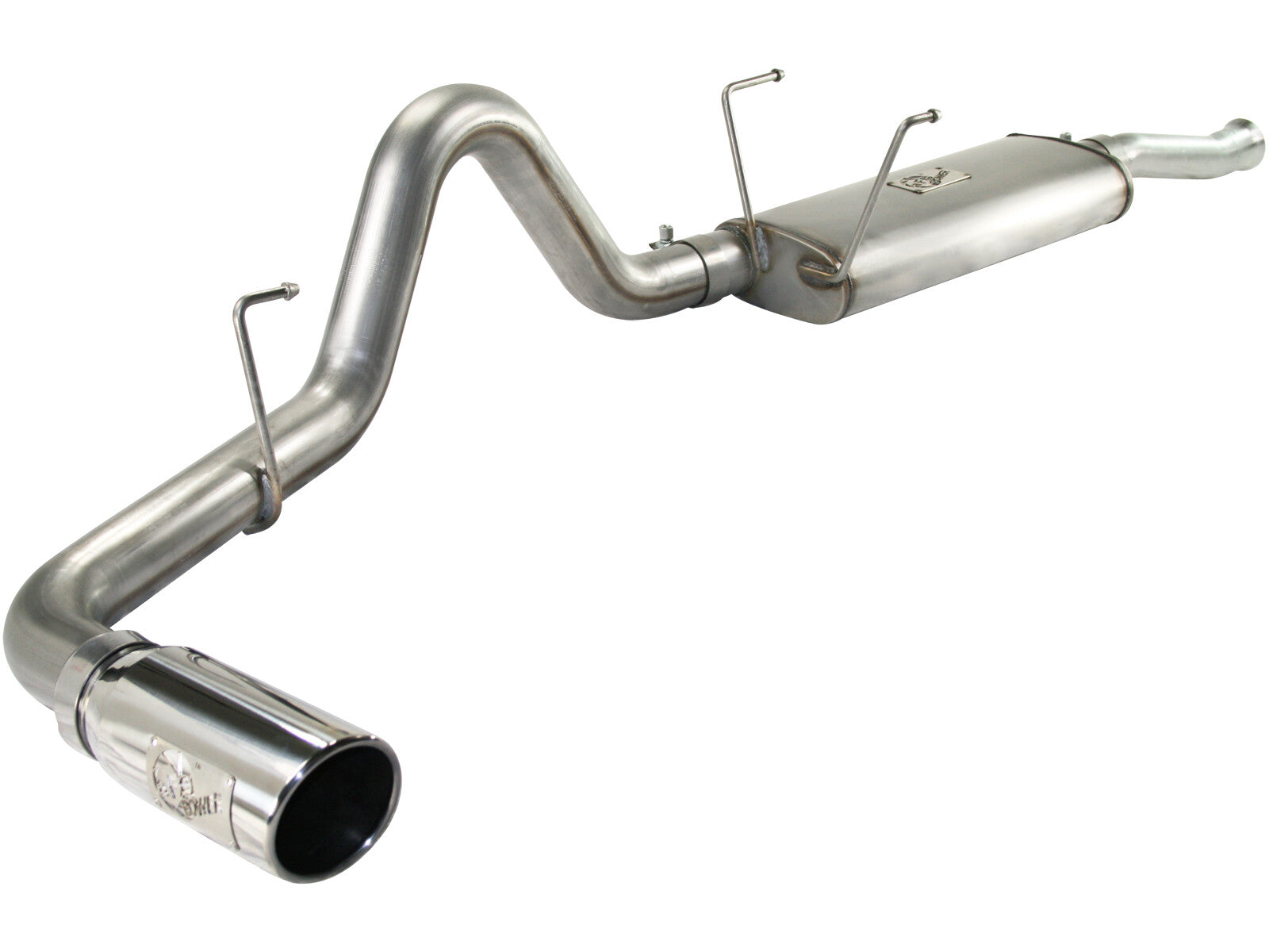 Mach Force-Xp 3 Inch 409 Stainless Steel Cat-Back Exhaust System Toyota Tundra 00-04 V8-4.7L aFe Power