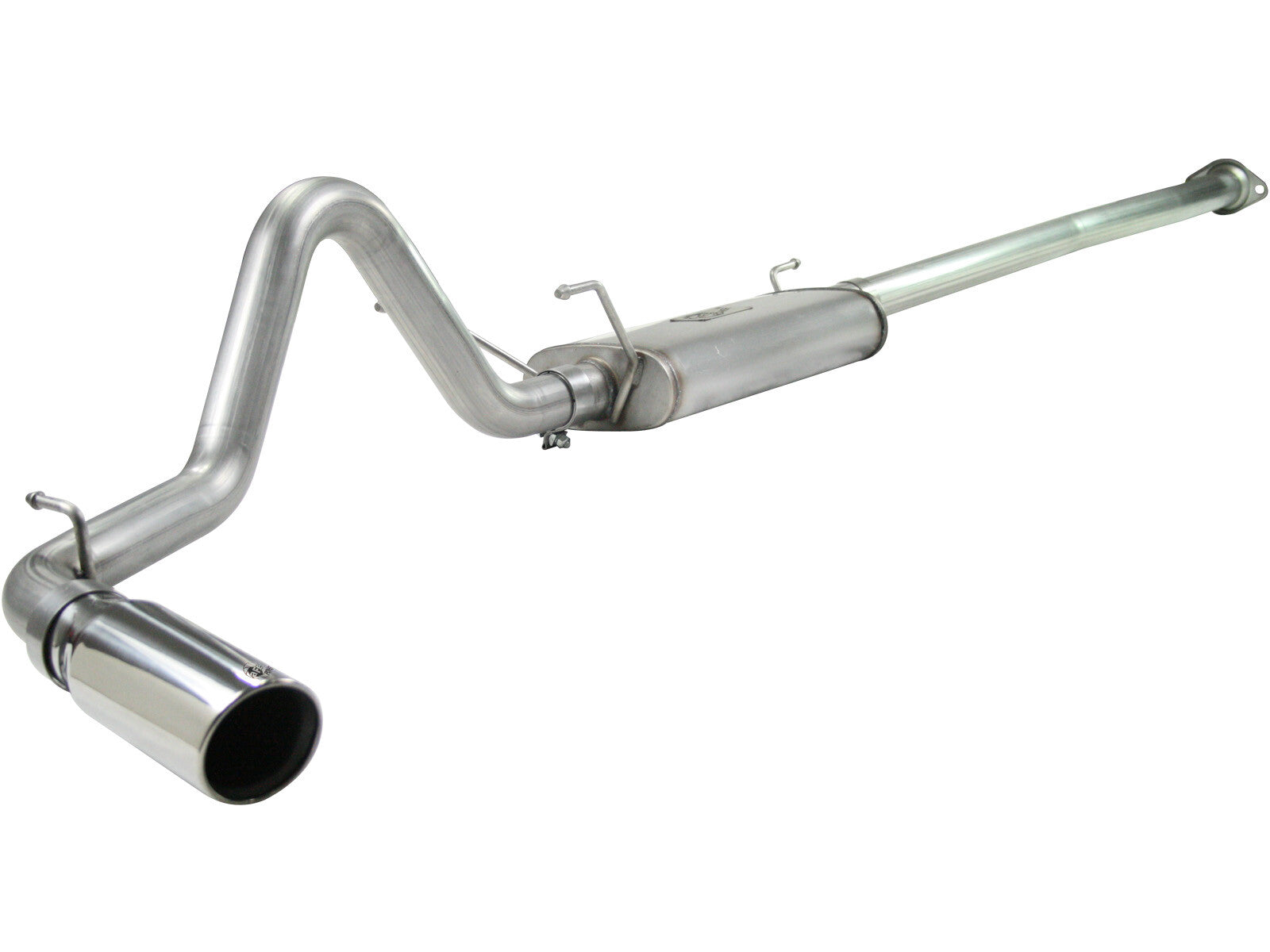 Mach Force-Xp 2-1/2 Inch 409 Stainless Steel Cat-Back Exhaust System Toyota Tacoma 05-12 V6-4.0L aFe Power