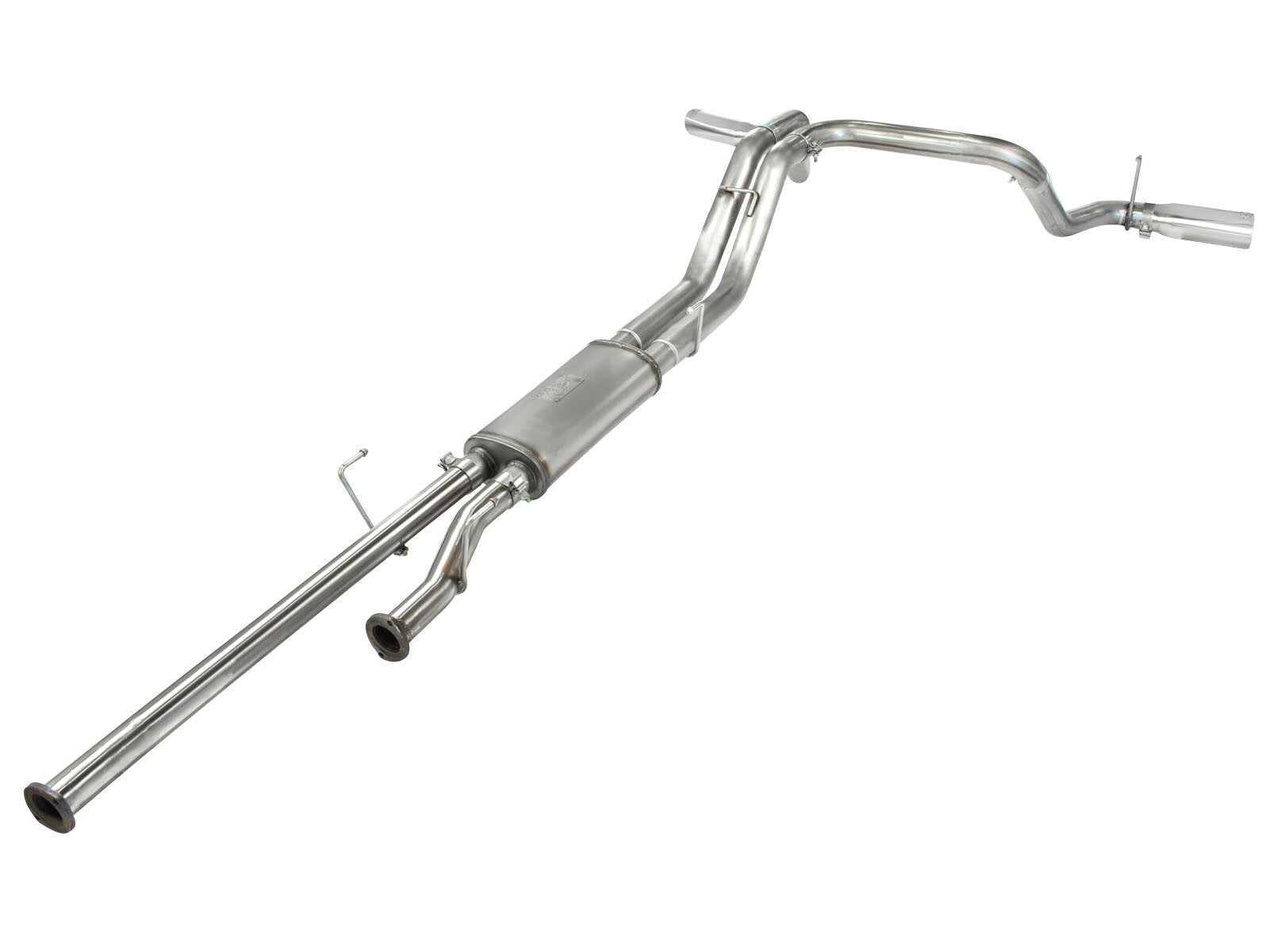 Mach Force-Xp 2-1/2 Inch to 3 Inch 409 Stainless Steel Cat-Back Exhaust w/ Tip Toyota Tundra 10-21 V8-5.7L aFe Power