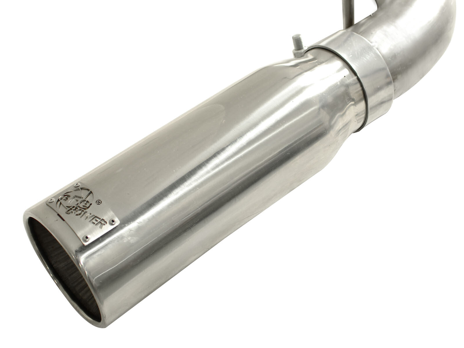Mach Force-Xp 2-1/2 Inch to 3 Inch 409 Stainless Steel Cat-Back Exhaust w/ Tip Toyota Tundra 10-21 V8-5.7L aFe Power