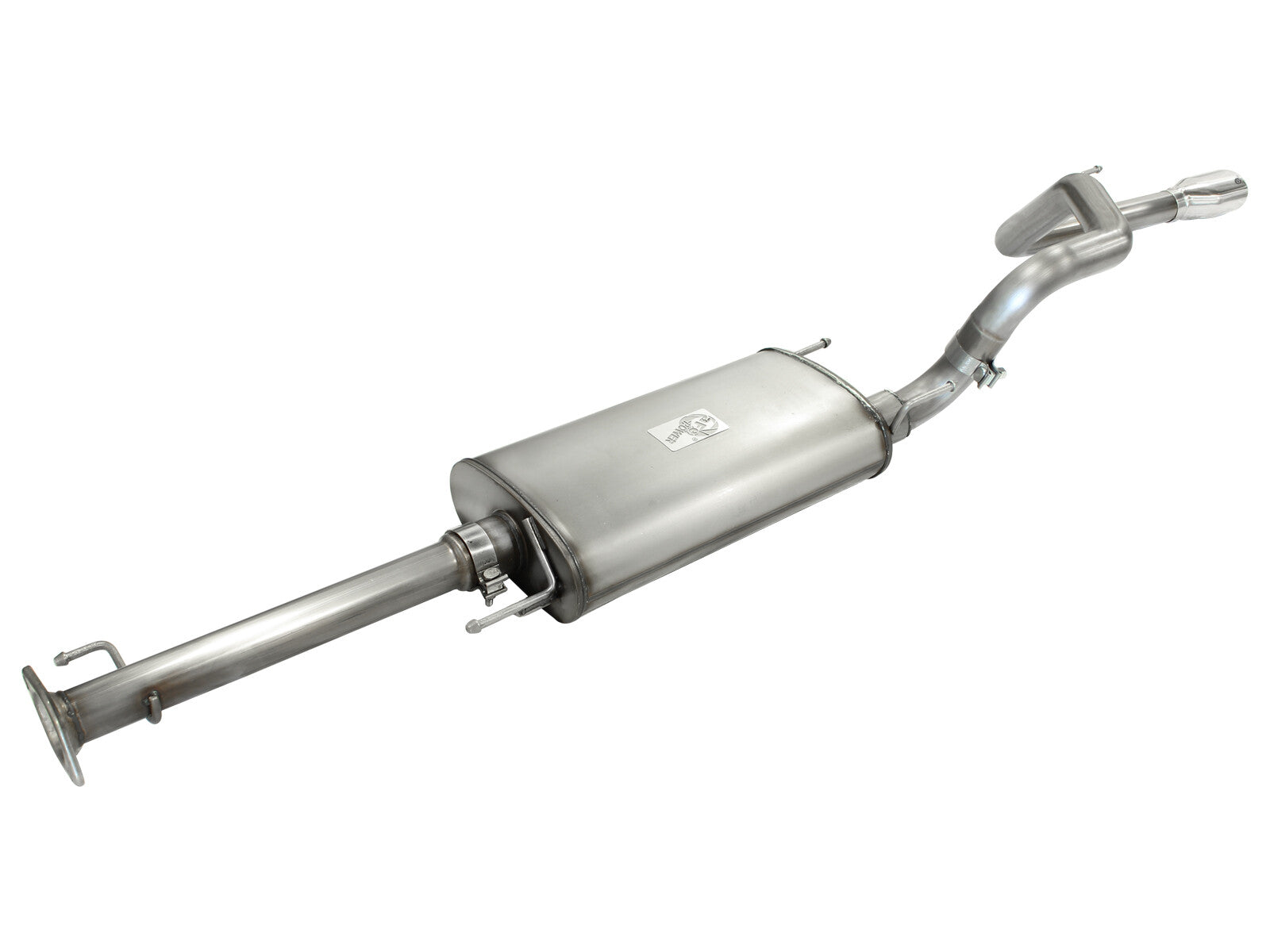 Mach Force-Xp 2-1/2 Inch 409 Stainless Steel Cat-Back Exhaust System w/Polished Tip Lexus Gx 470 05-09 V8-4.7L aFe Power