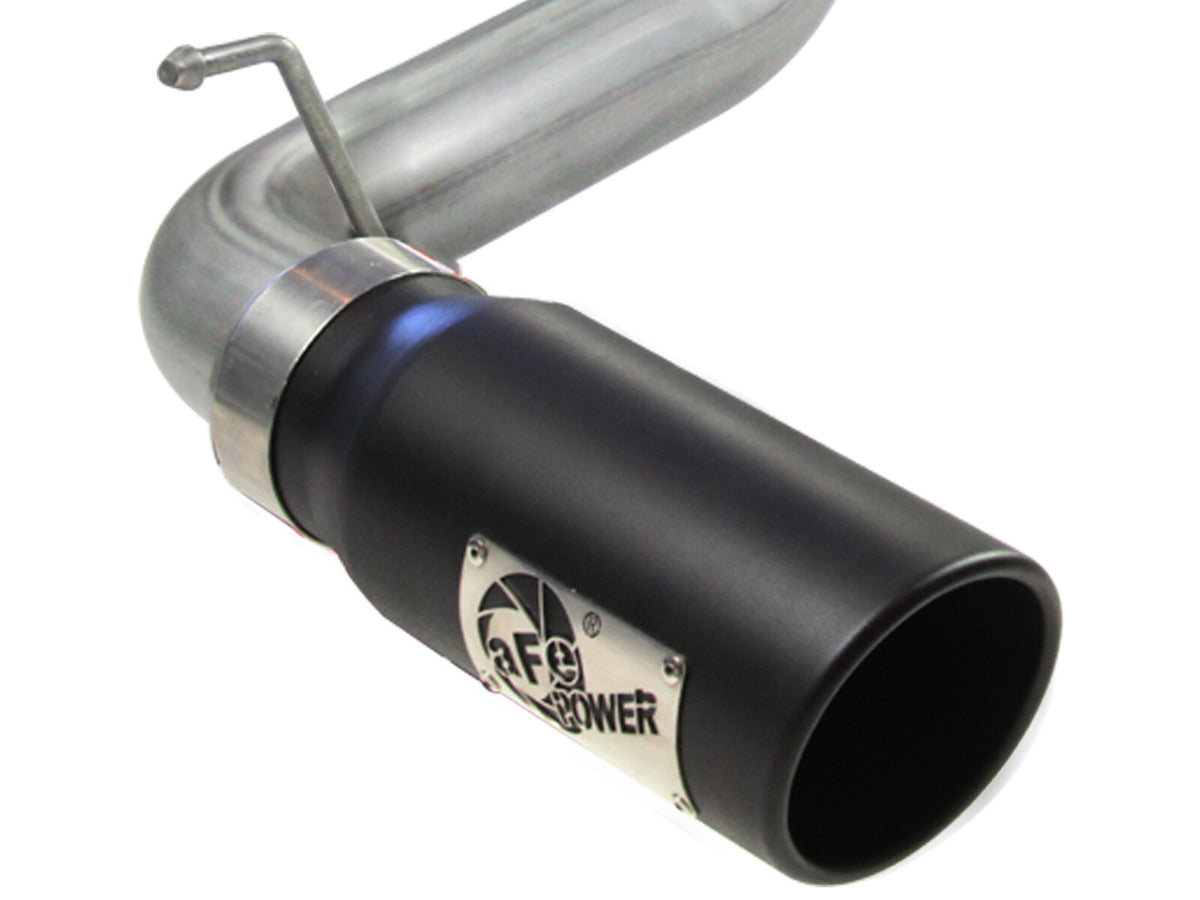 Mach Force-Xp 2-1/2 Inch 409 Stainless Steel Cat-Back Exhaust System w/Black Tip Toyota Tacoma 13-15 V6-4.0L aFe Power