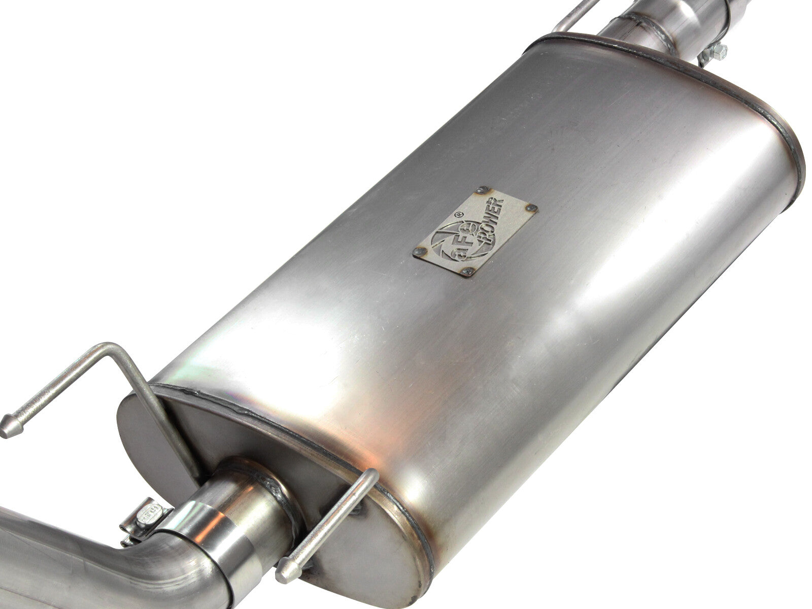 Mach Force-Xp 3 Inch 409 Stainless Steel Cat-Back Exhaust System w/ Tip Toyota Tacoma 13-15 V6-4.0L aFe Power