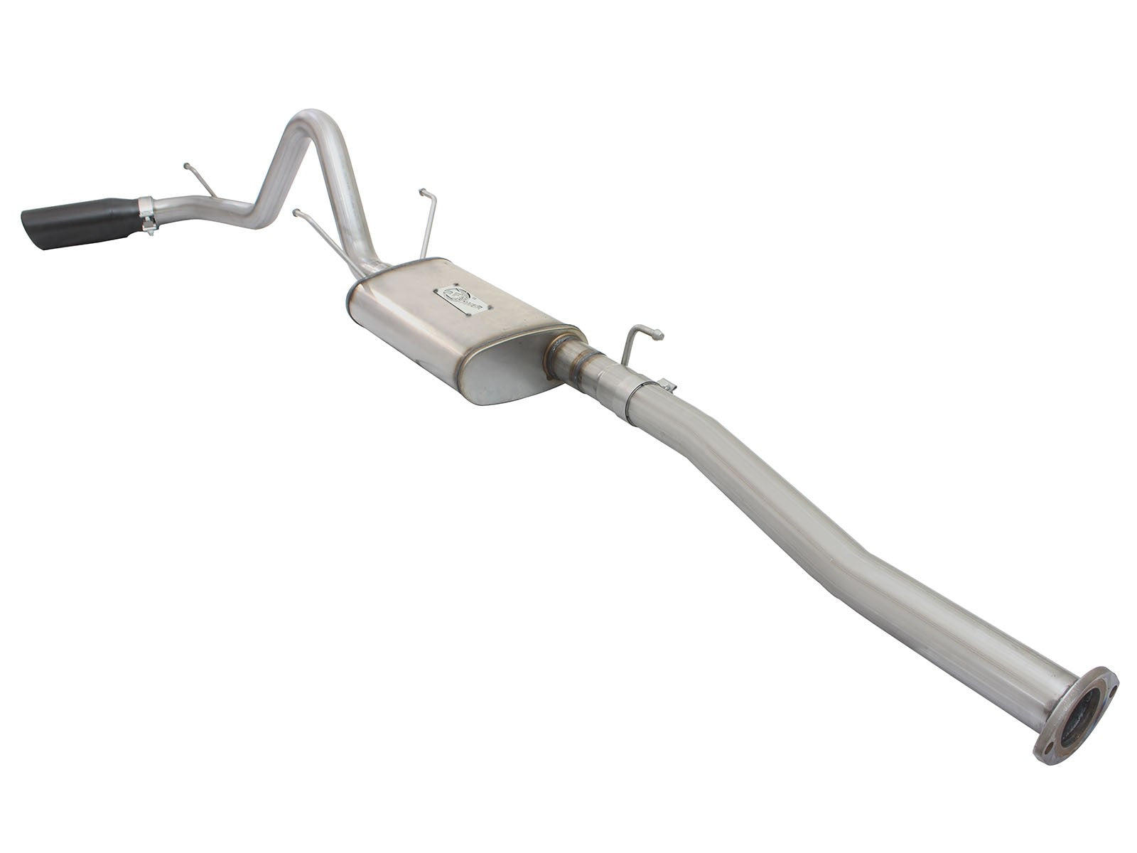 Mach Force-Xp 2-1/2 Inch 409 Stainless Steel Cat-Back Exhaust System w/ Tip Toyota Tacoma 13-15 L4-2.7L aFe Power