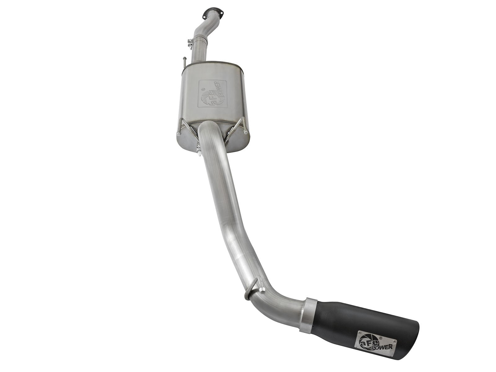 Mach Force-Xp 3 Inch 409 Stainless Steel Cat-Back Exhaust System w/ Tip Toyota Tacoma 16-23 V6-3.5L aFe Power