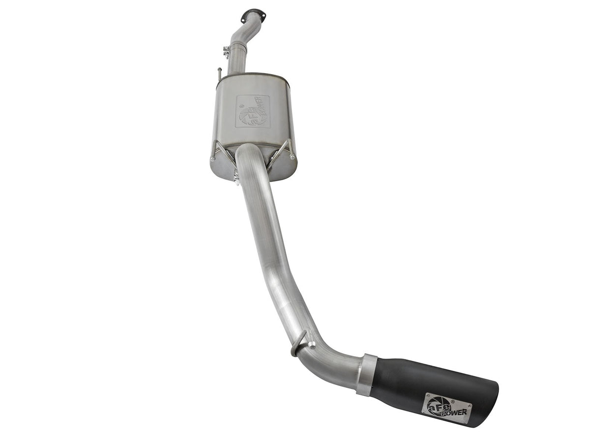 Mach Force-Xp 3 Inch 409 Stainless Steel Cat-Back Exhaust System w/Black Tip Toyota Tacoma 16-23 V6-3.5L aFe Power