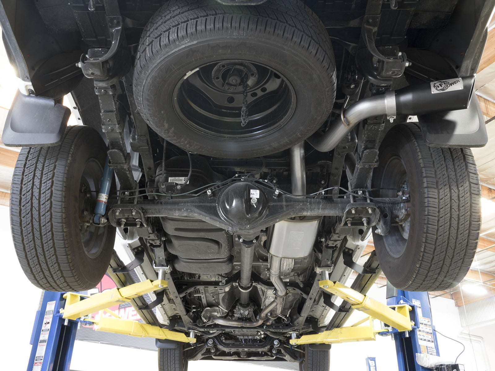 Mach Force-Xp 3 Inch 409 Stainless Steel Cat-Back Exhaust System w/ Tip Toyota Tacoma 16-23 V6-3.5L aFe Power